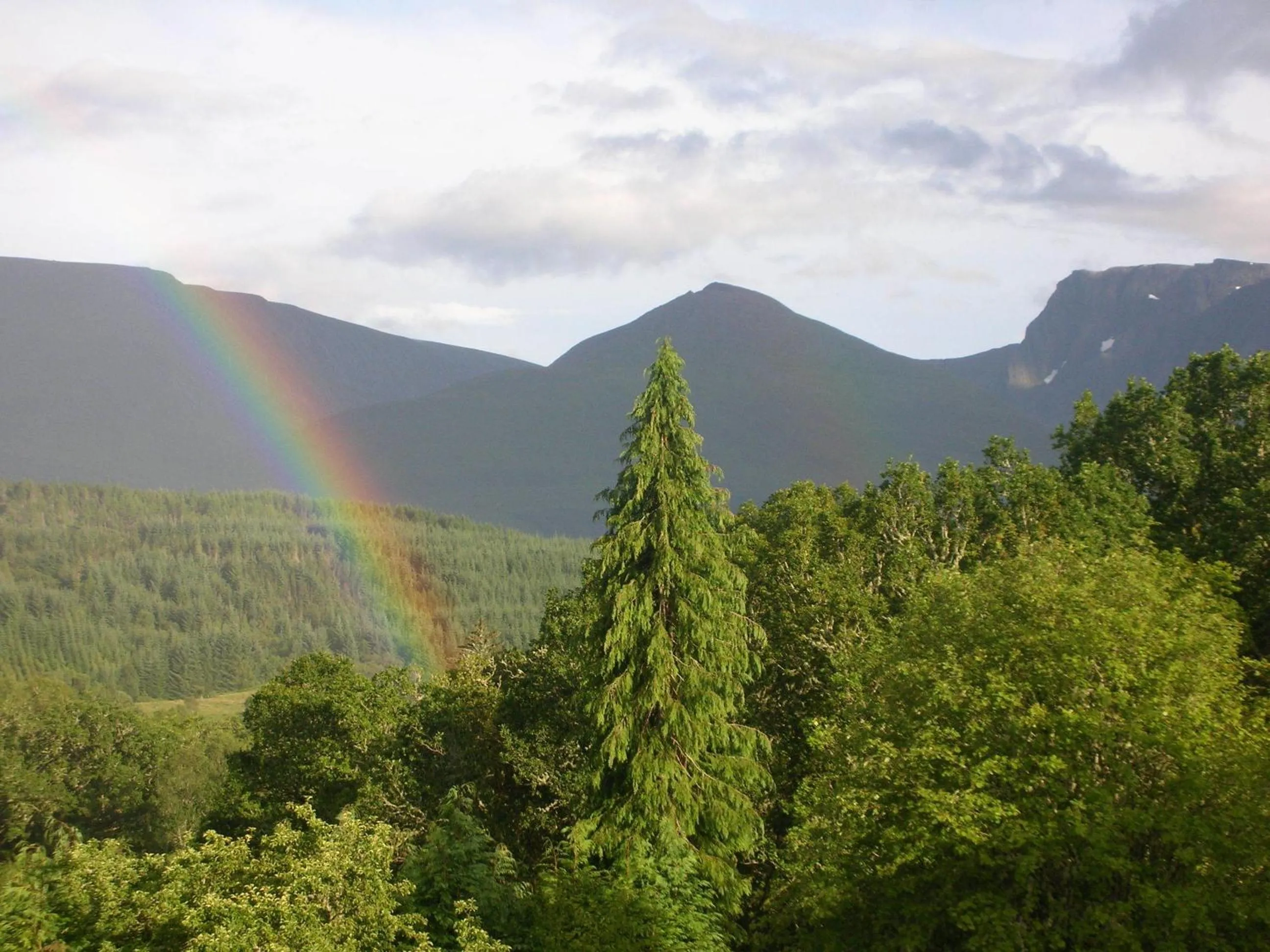 Mountain view in Torbeag House
