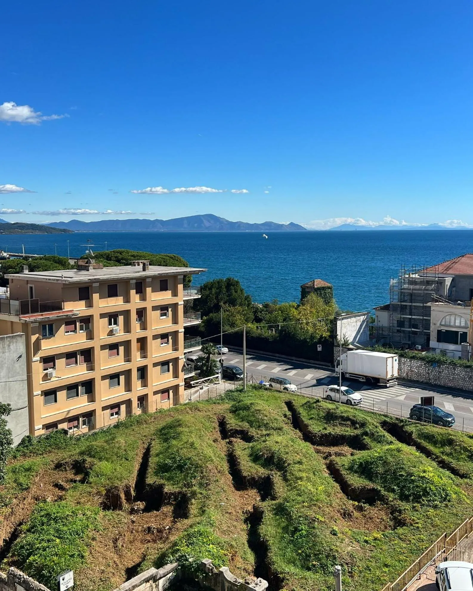 Bird's-eye View in La Vista Formia B&B