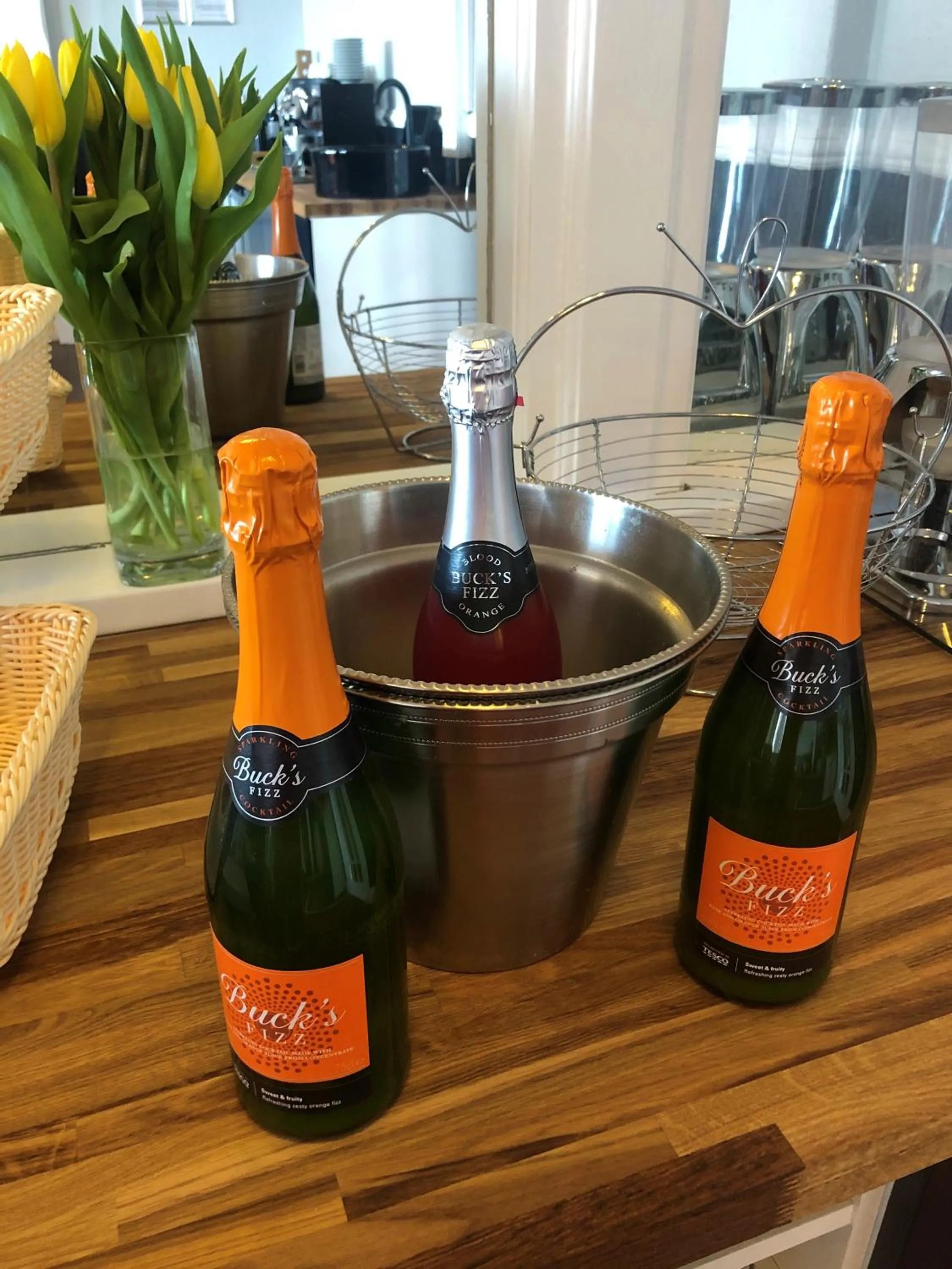 Alcoholic drinks in The Fossil Tree Hotel