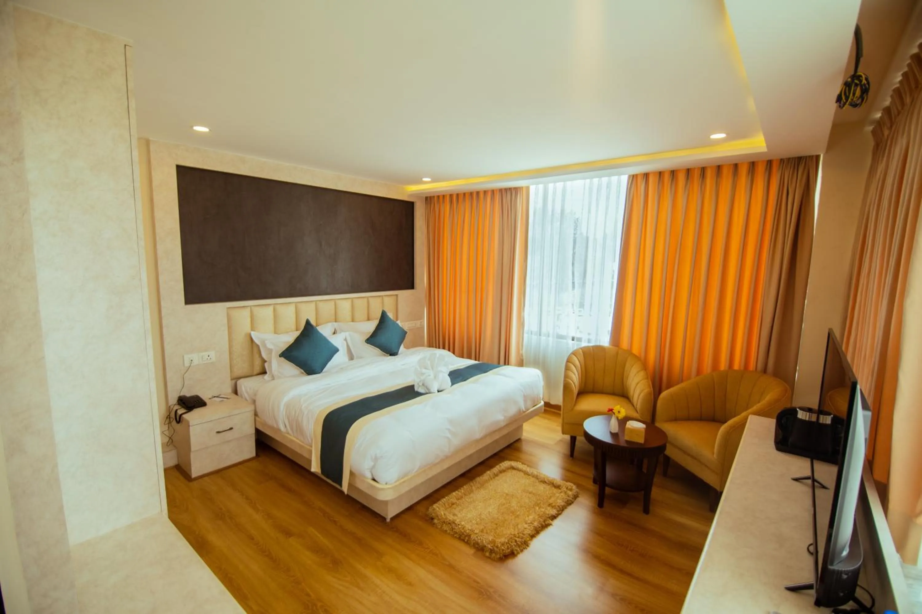 Bed in Hotel Black Diamond - Inside Airport