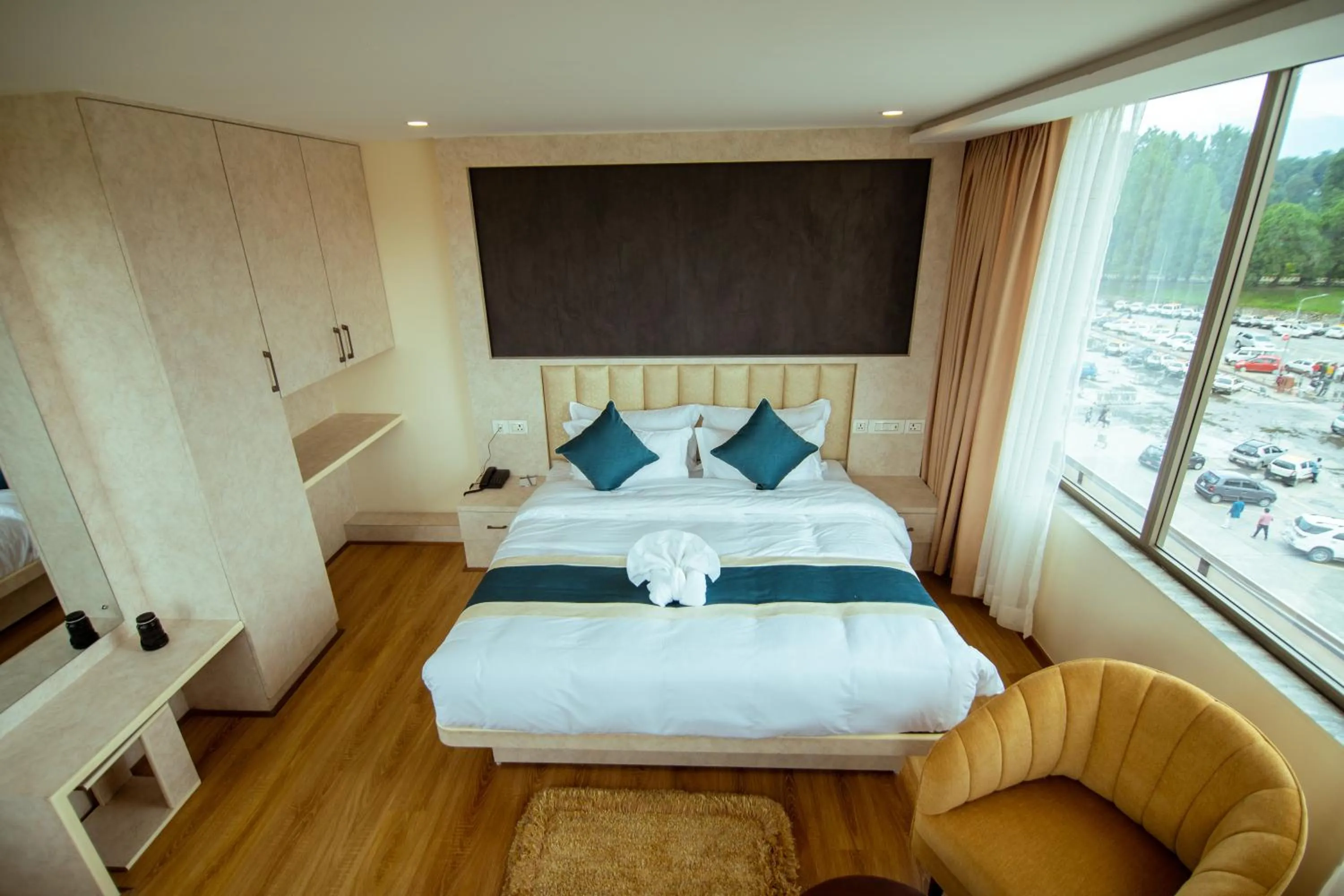 Bed in Hotel Black Diamond - Inside Airport