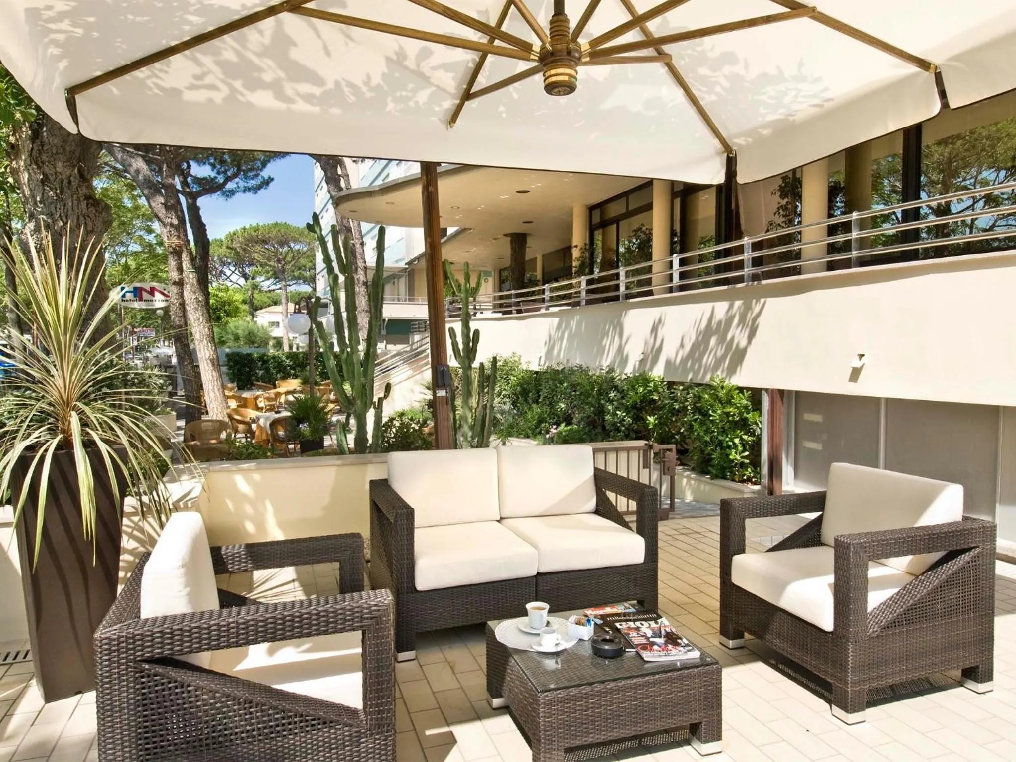 Facade/entrance in Hotel Mazzanti