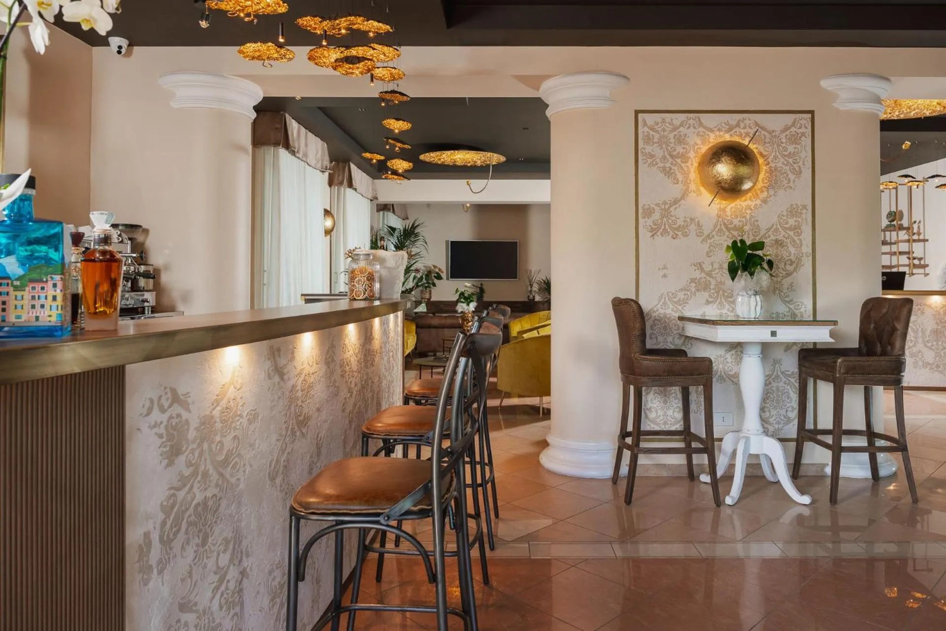 Lobby or reception in Hotel Mazzanti