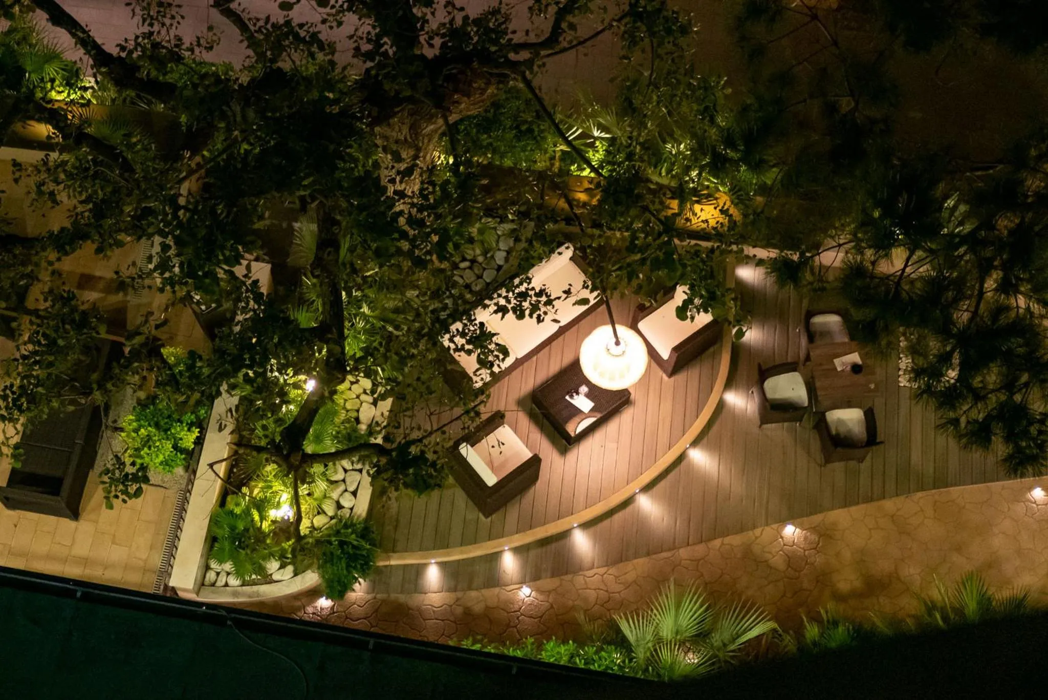 Garden in Hotel Mazzanti