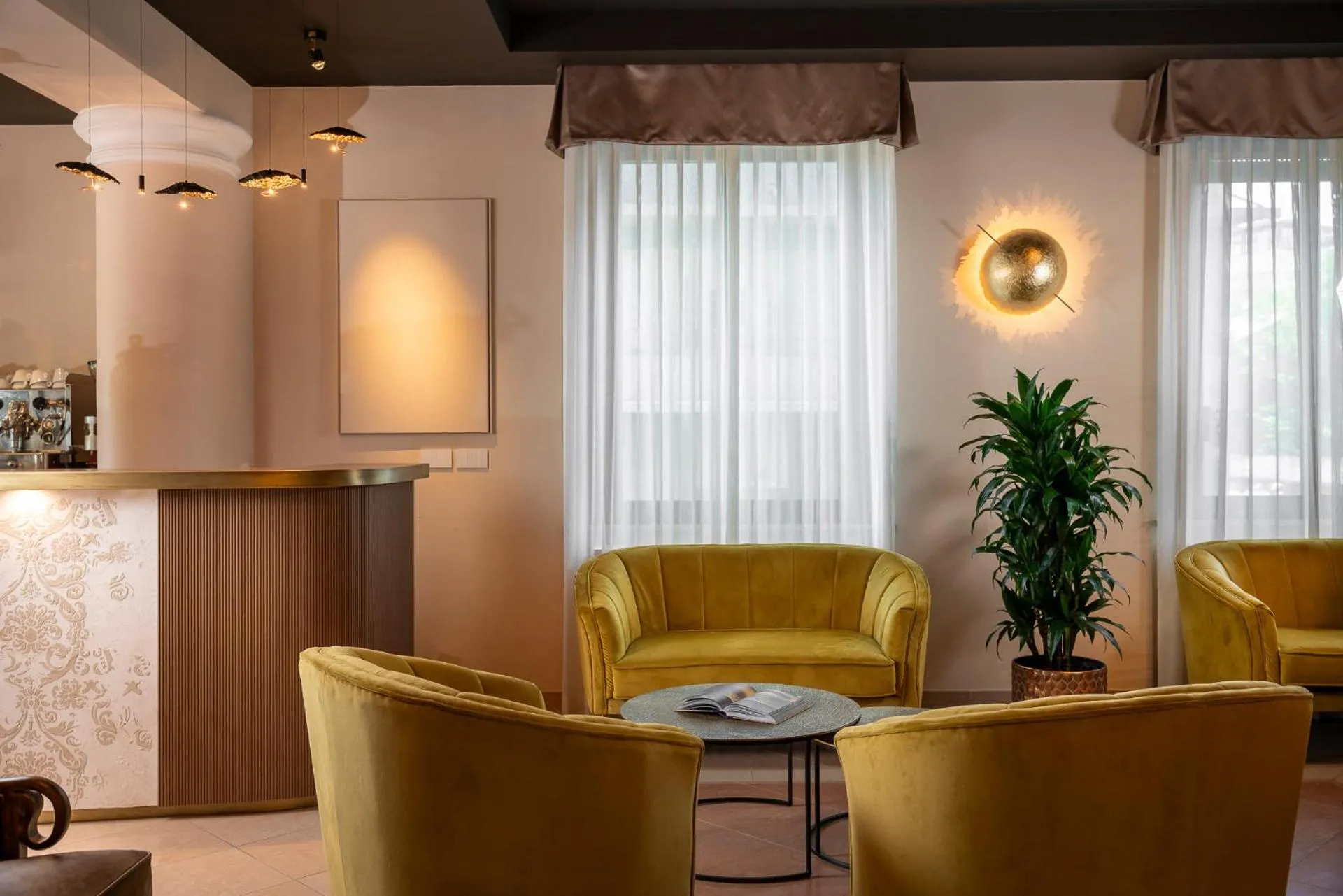 Lobby or reception in Hotel Mazzanti