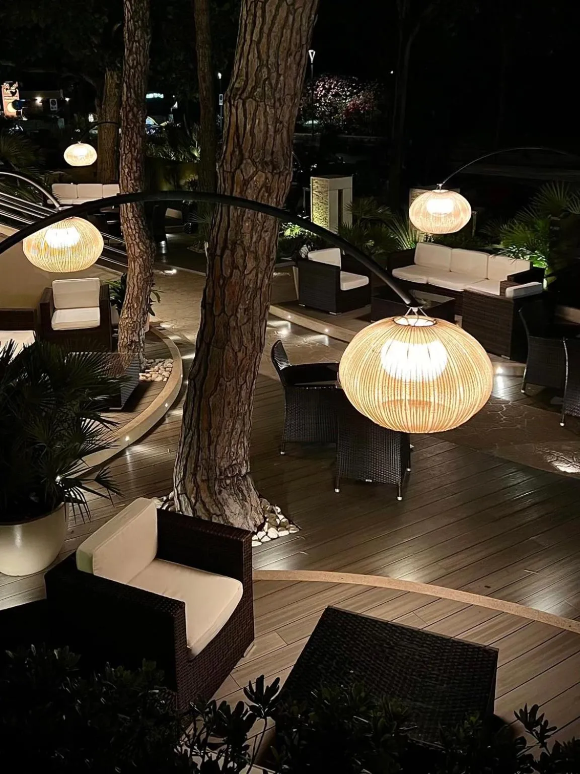 Garden in Hotel Mazzanti