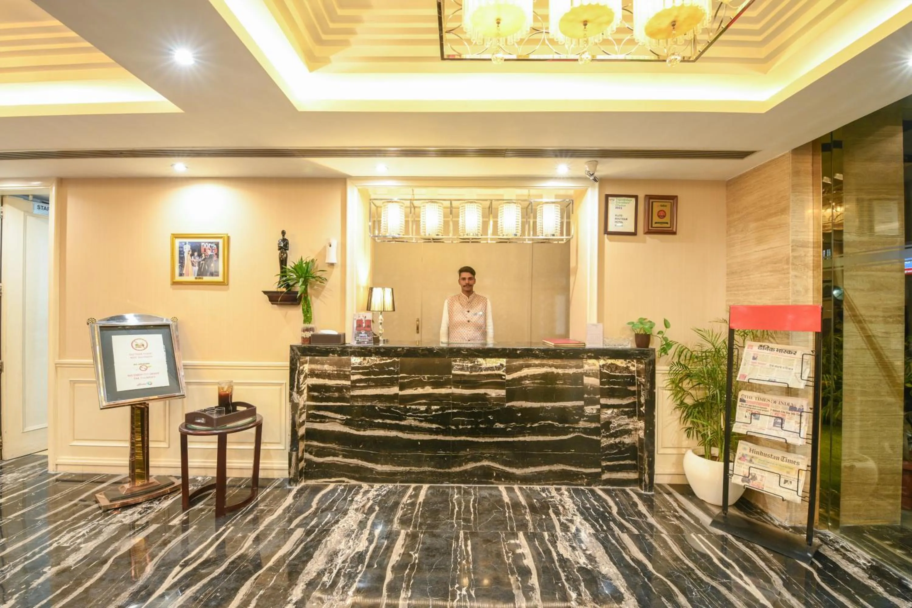 Lobby or reception in Flute Boutique by Hotel 91