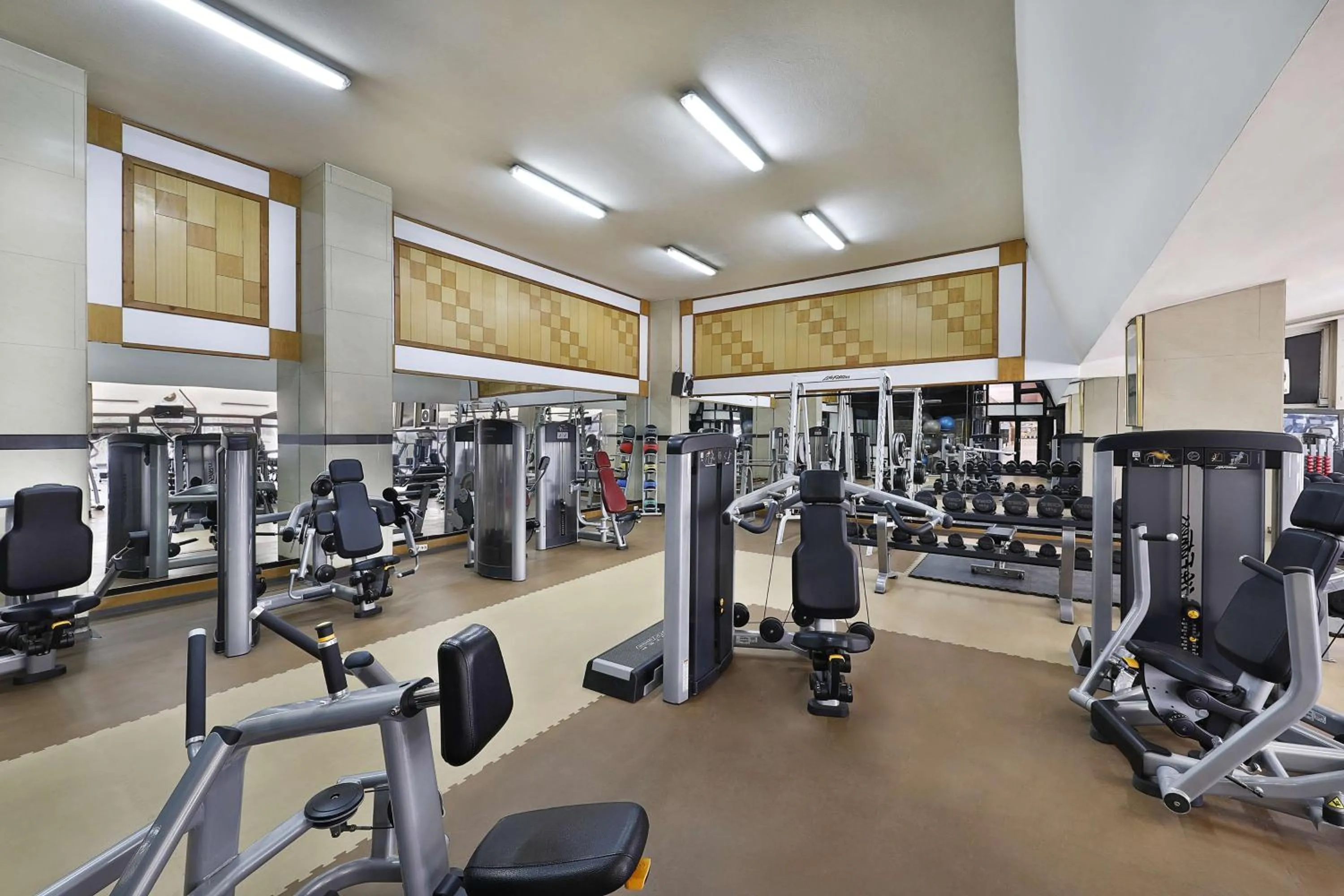 Fitness centre/facilities in Hilton Addis Ababa