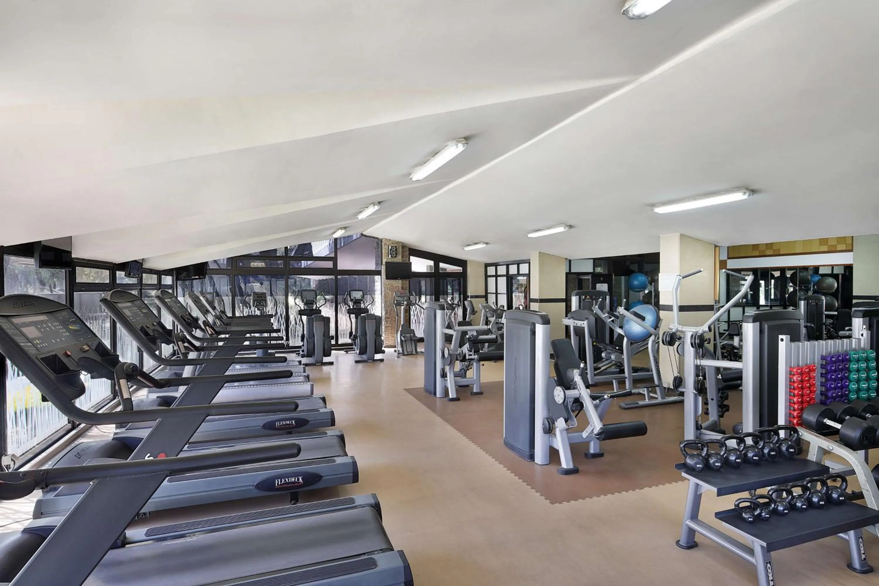 Fitness centre/facilities in Hilton Addis Ababa