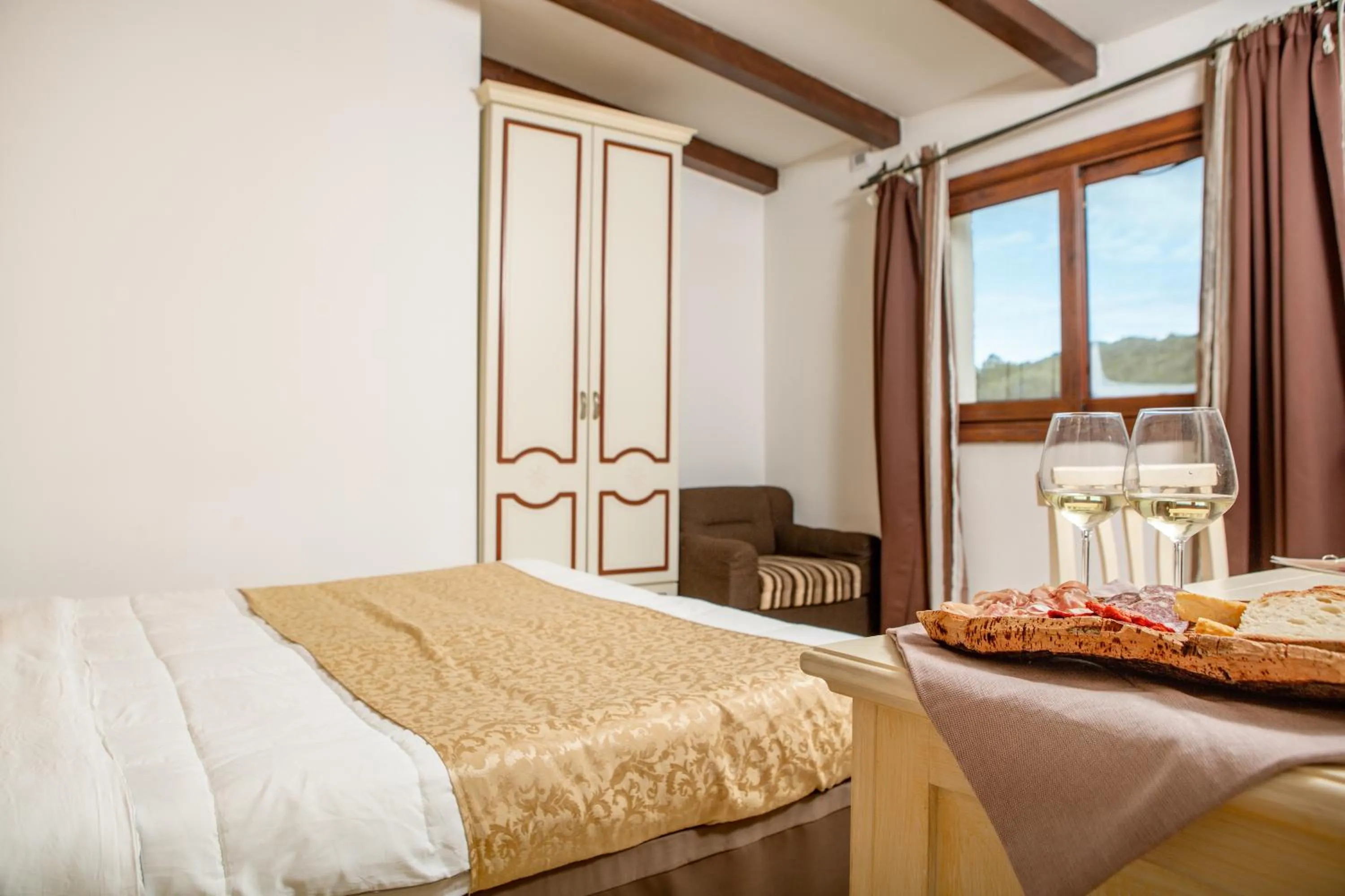 Bed in Locanda Domus De Vida