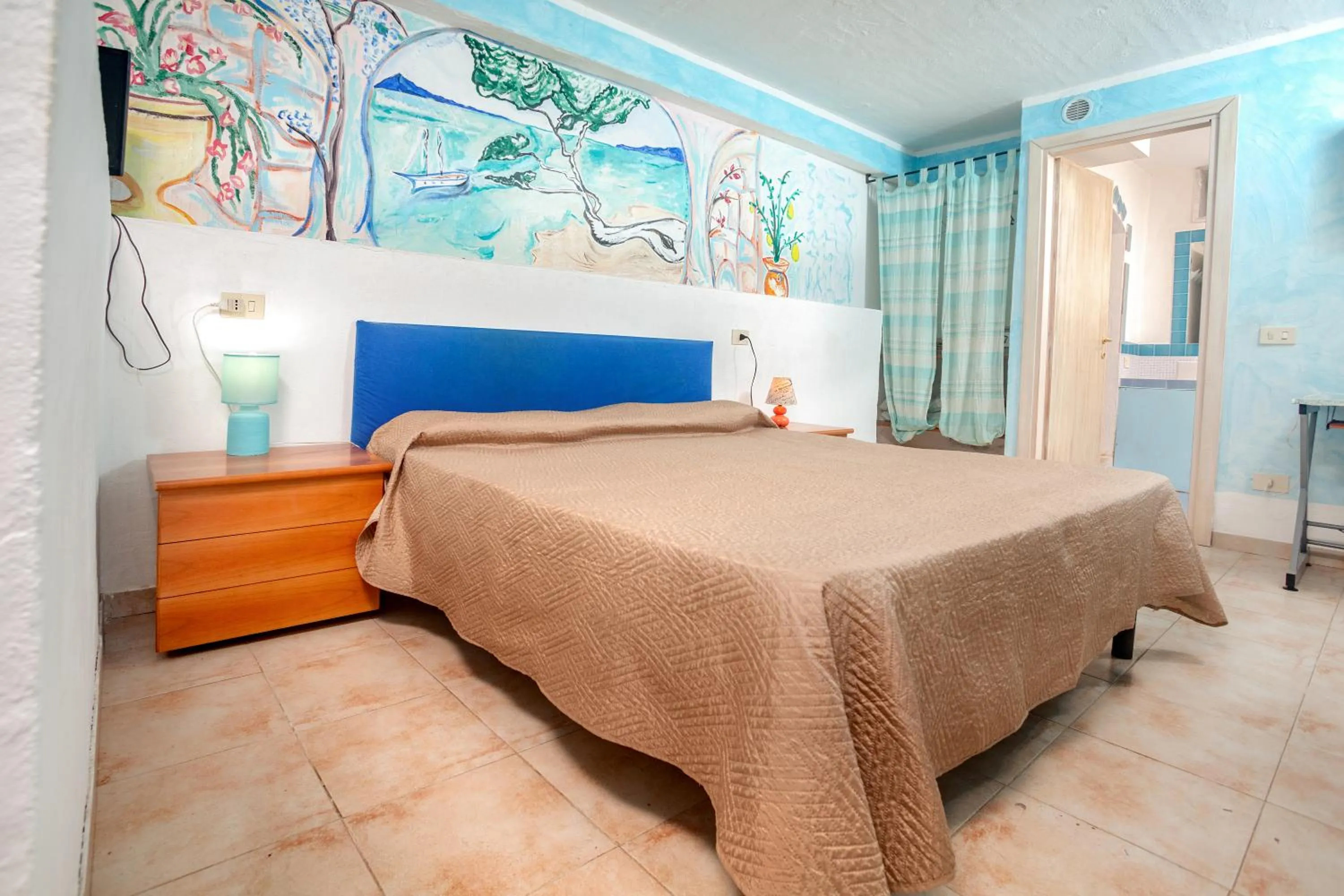 Bed in Locanda Domus De Vida