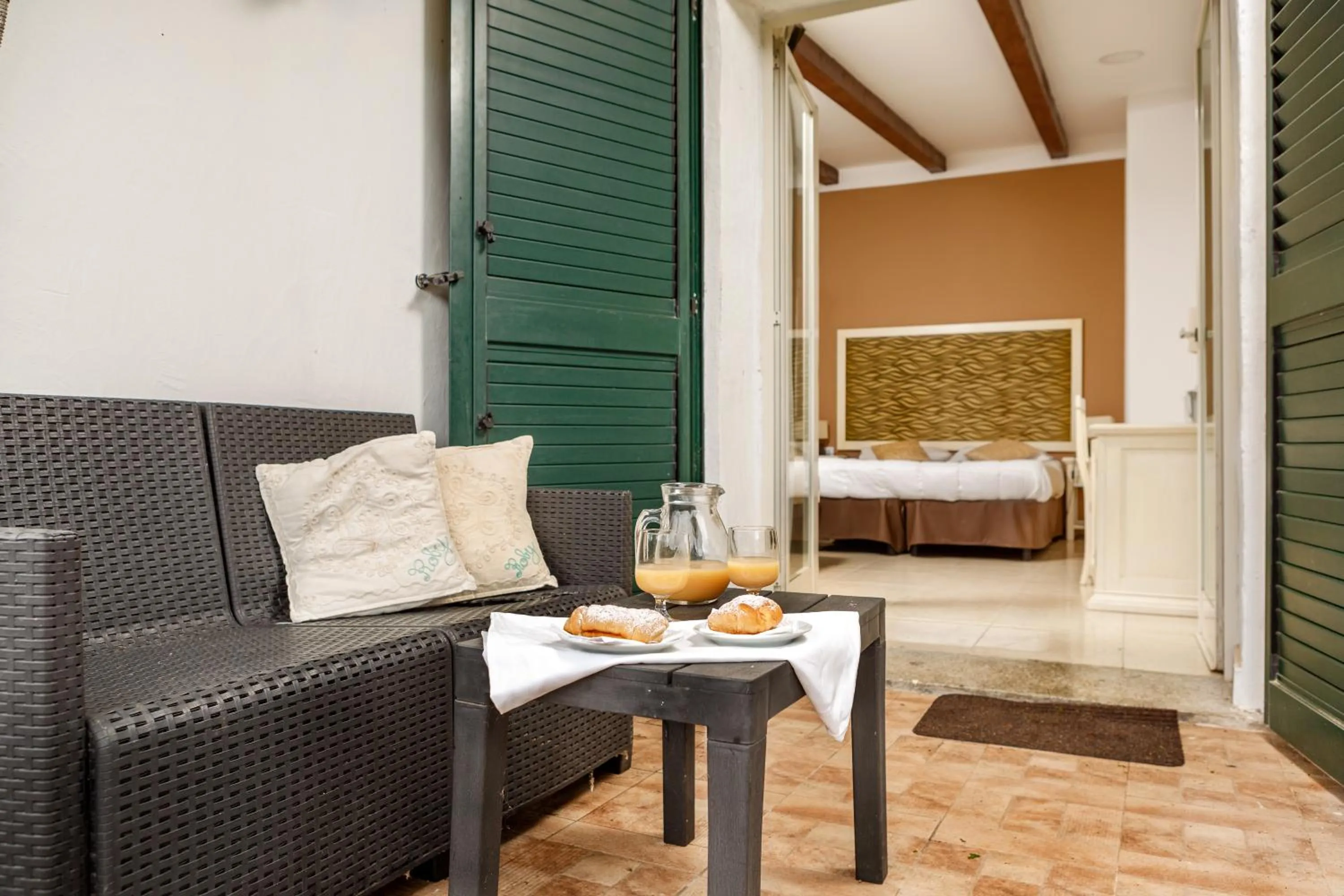 Bed in Locanda Domus De Vida