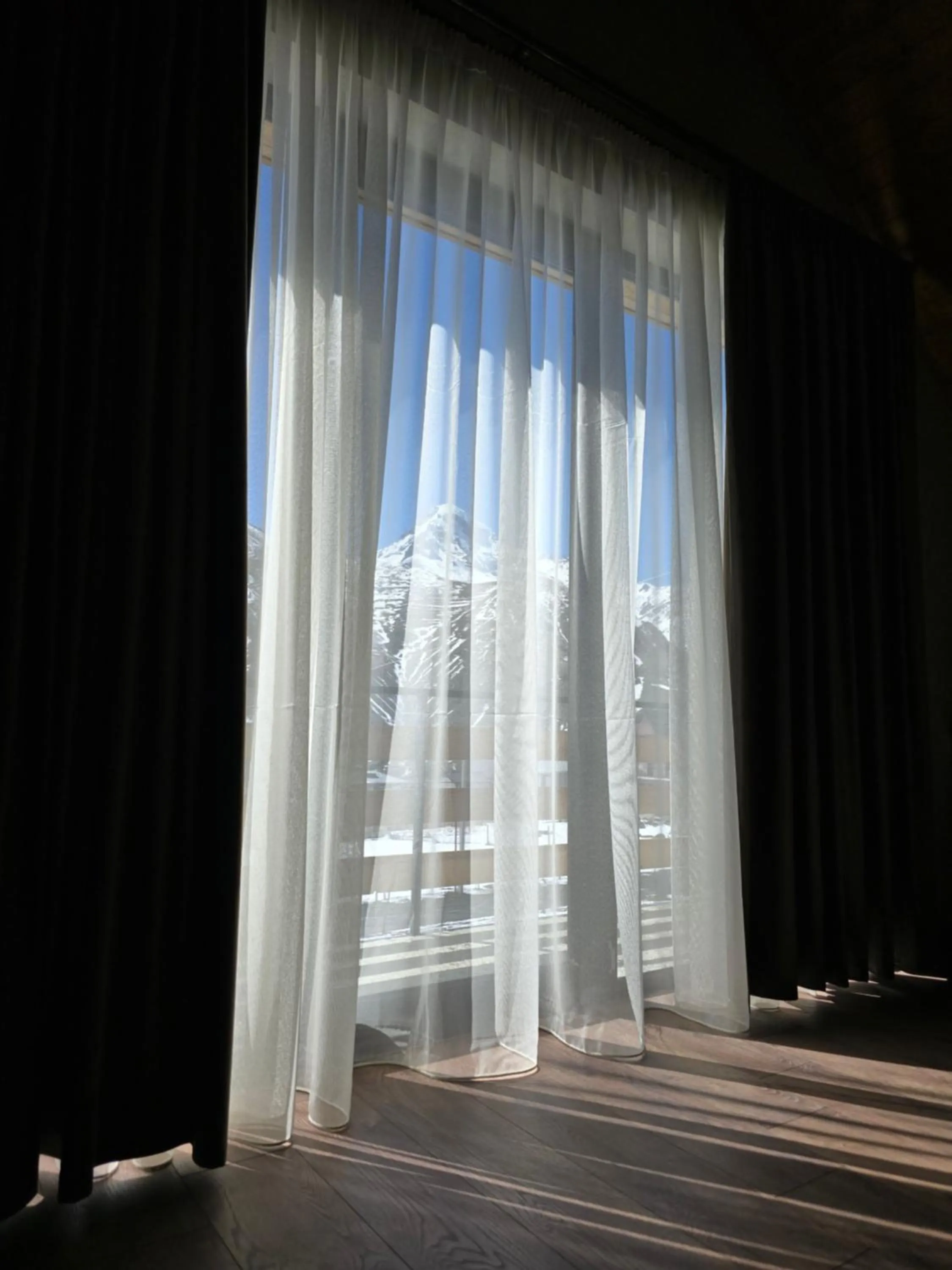 Natural landscape in Kazbegi Folk Cottages