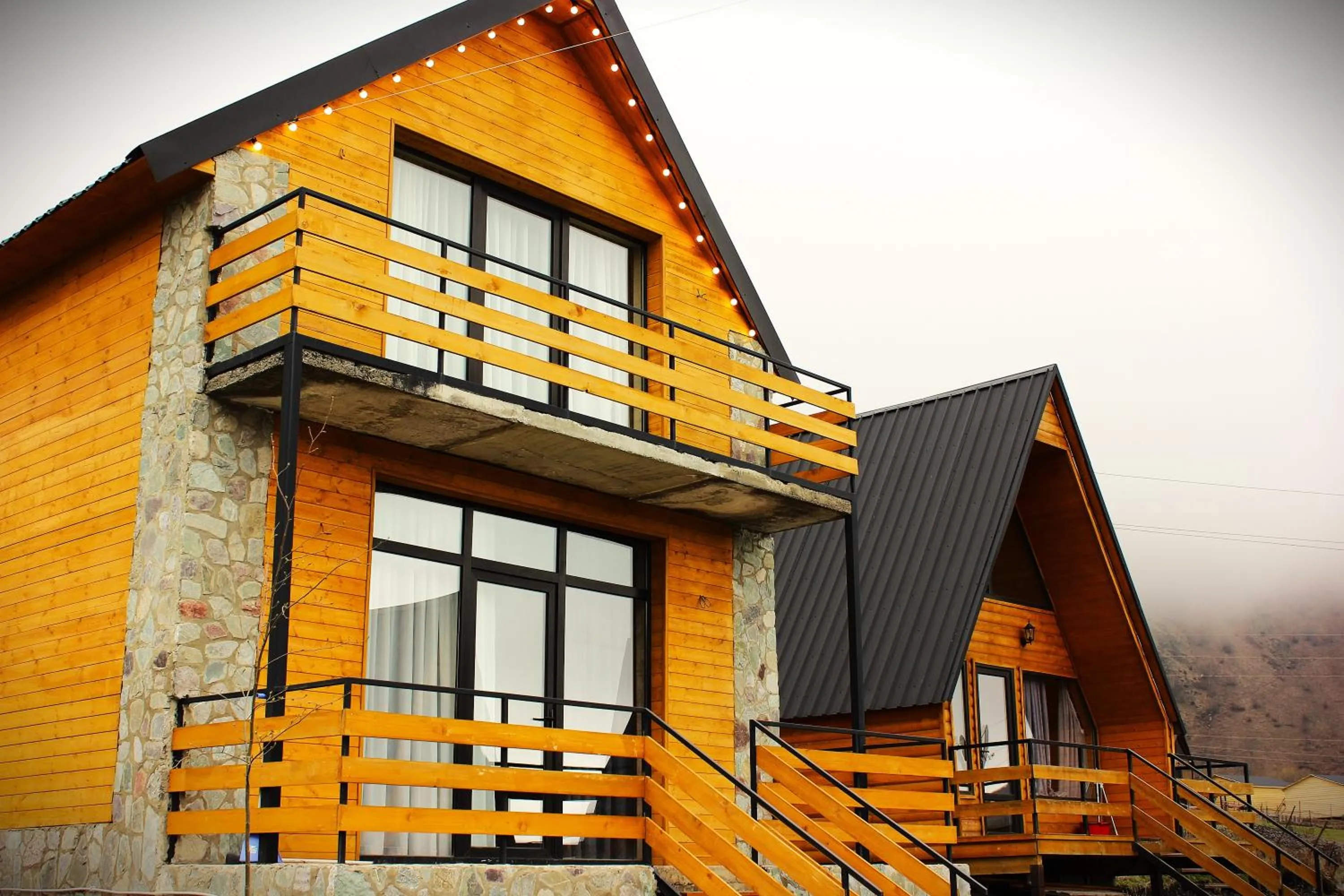 Property building in Kazbegi Folk Cottages