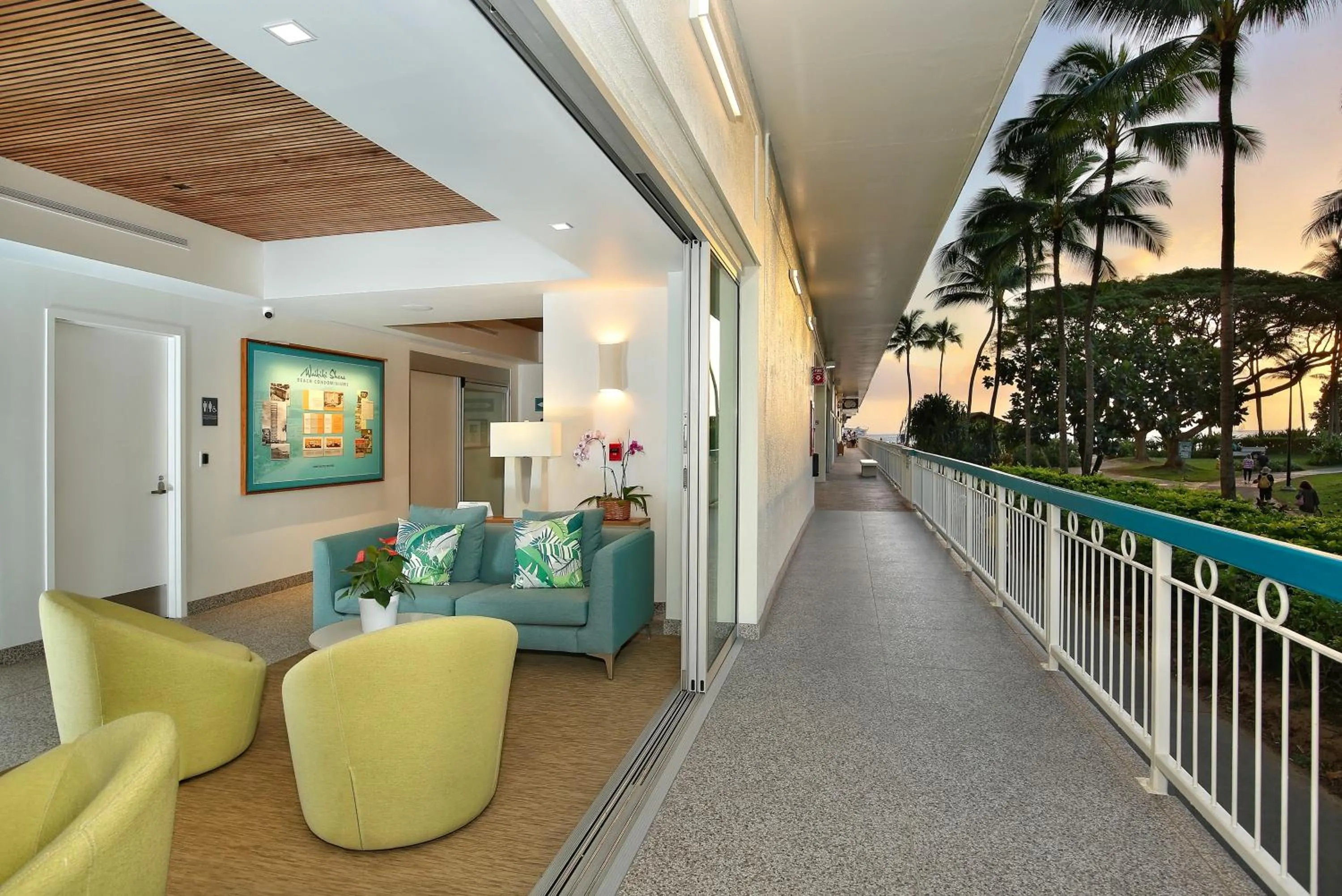 Lobby or reception in Waikiki Shore by OUTRIGGER - Select Your Unit