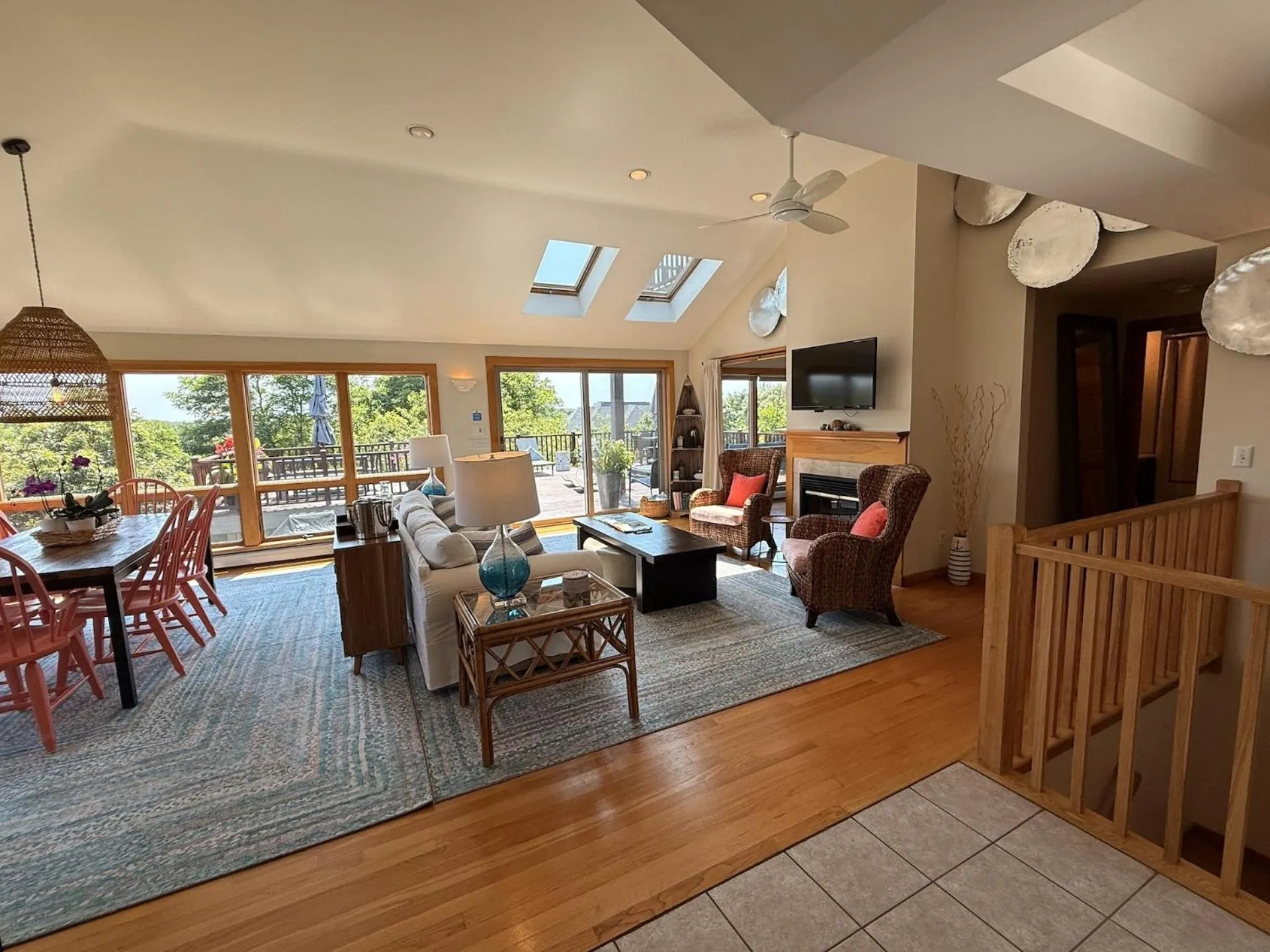 Dining area in Bayberry Beach House
