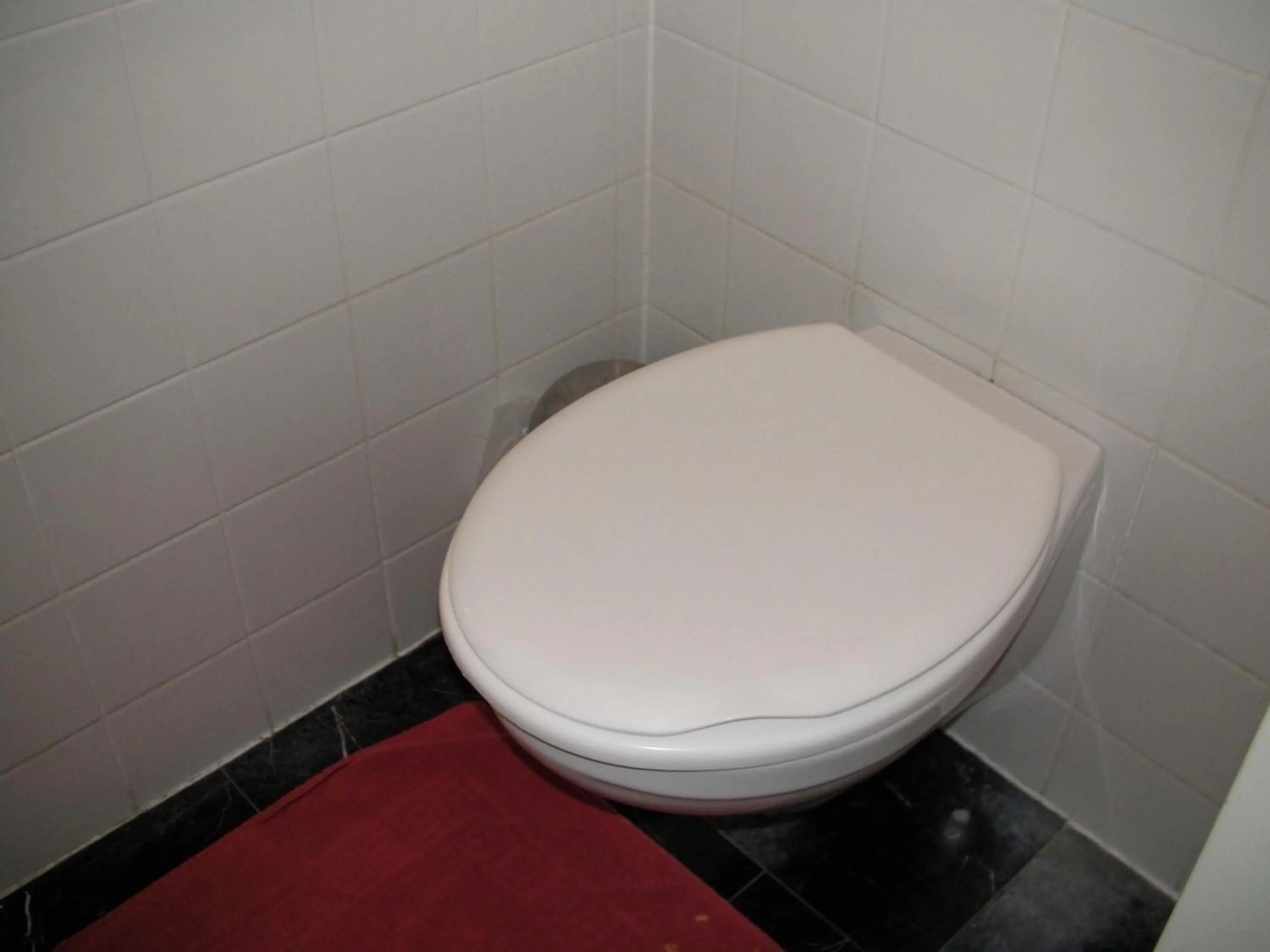 Toilet in HappyHostel