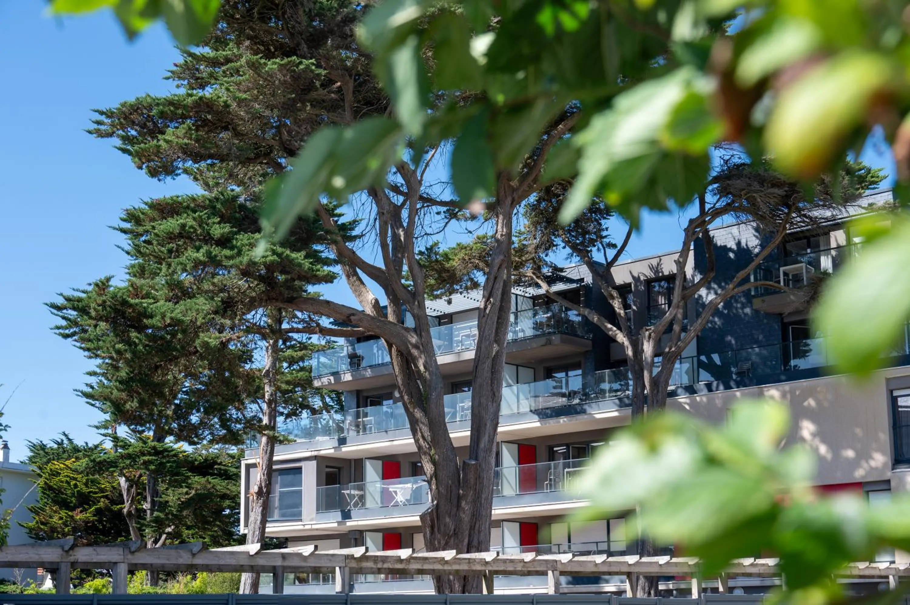 Garden view in Résidence Odalys De La Plage