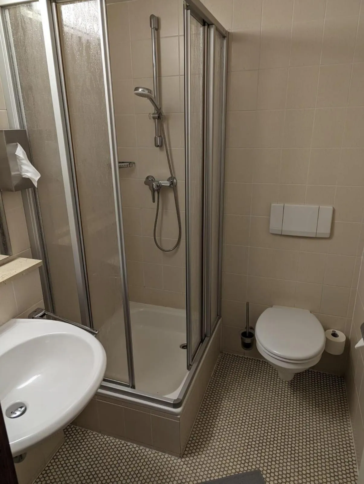 Bathroom in Traditionshotel Goldener Löwe