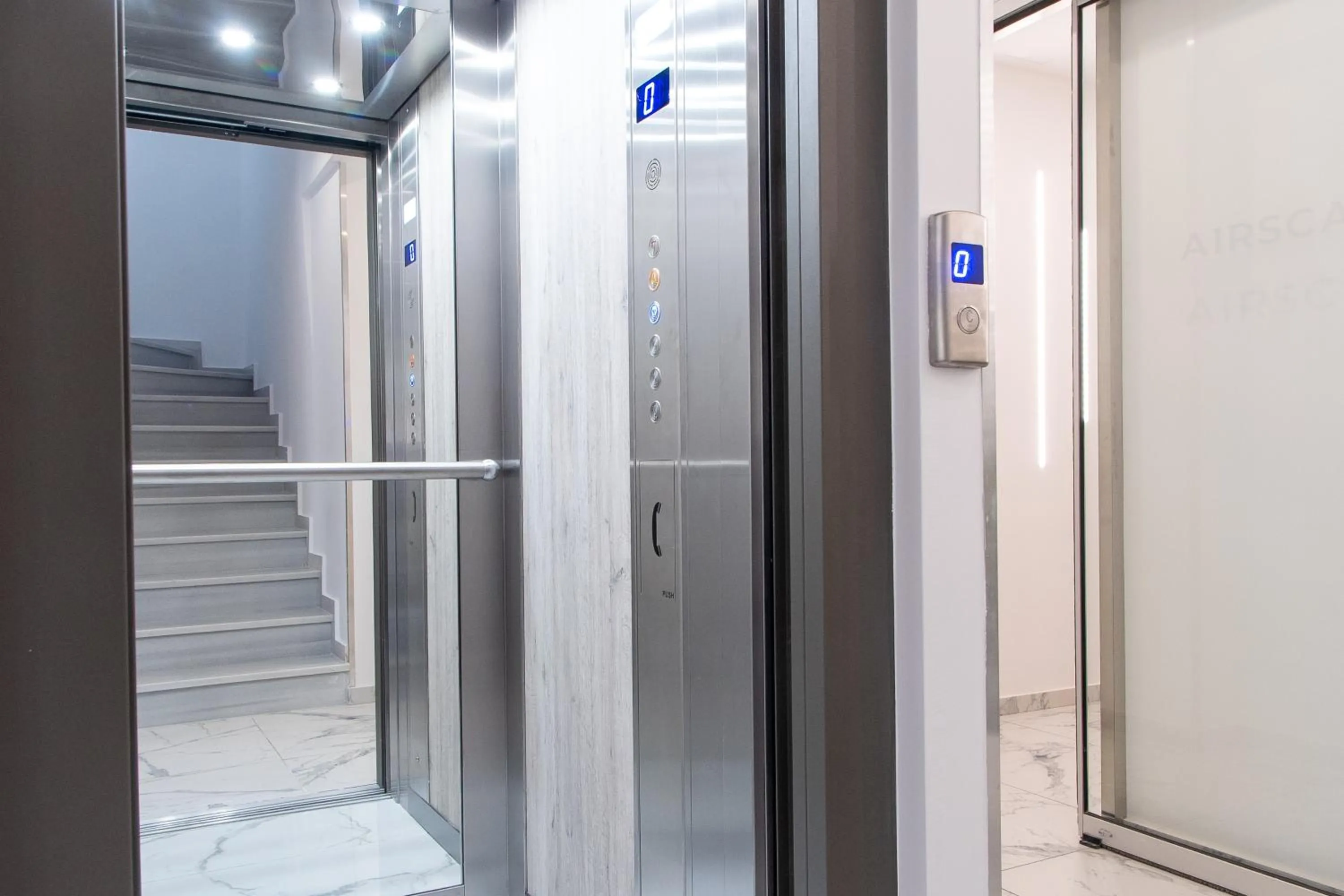 elevator in Airscape Hotel Free Shuttle From And To Athen's Airport
