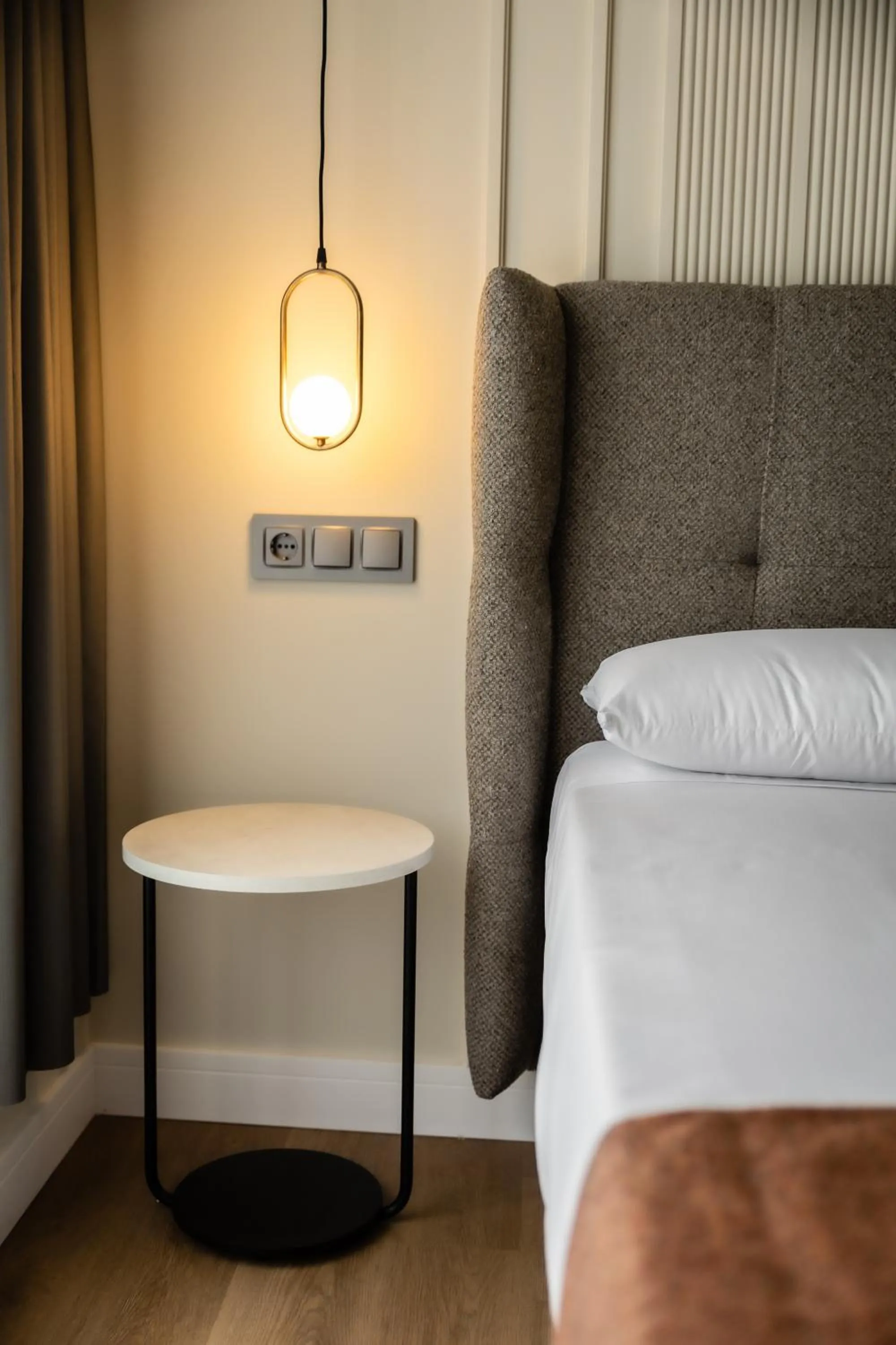 Bed in HOTEL CORONA DE PADRÓN