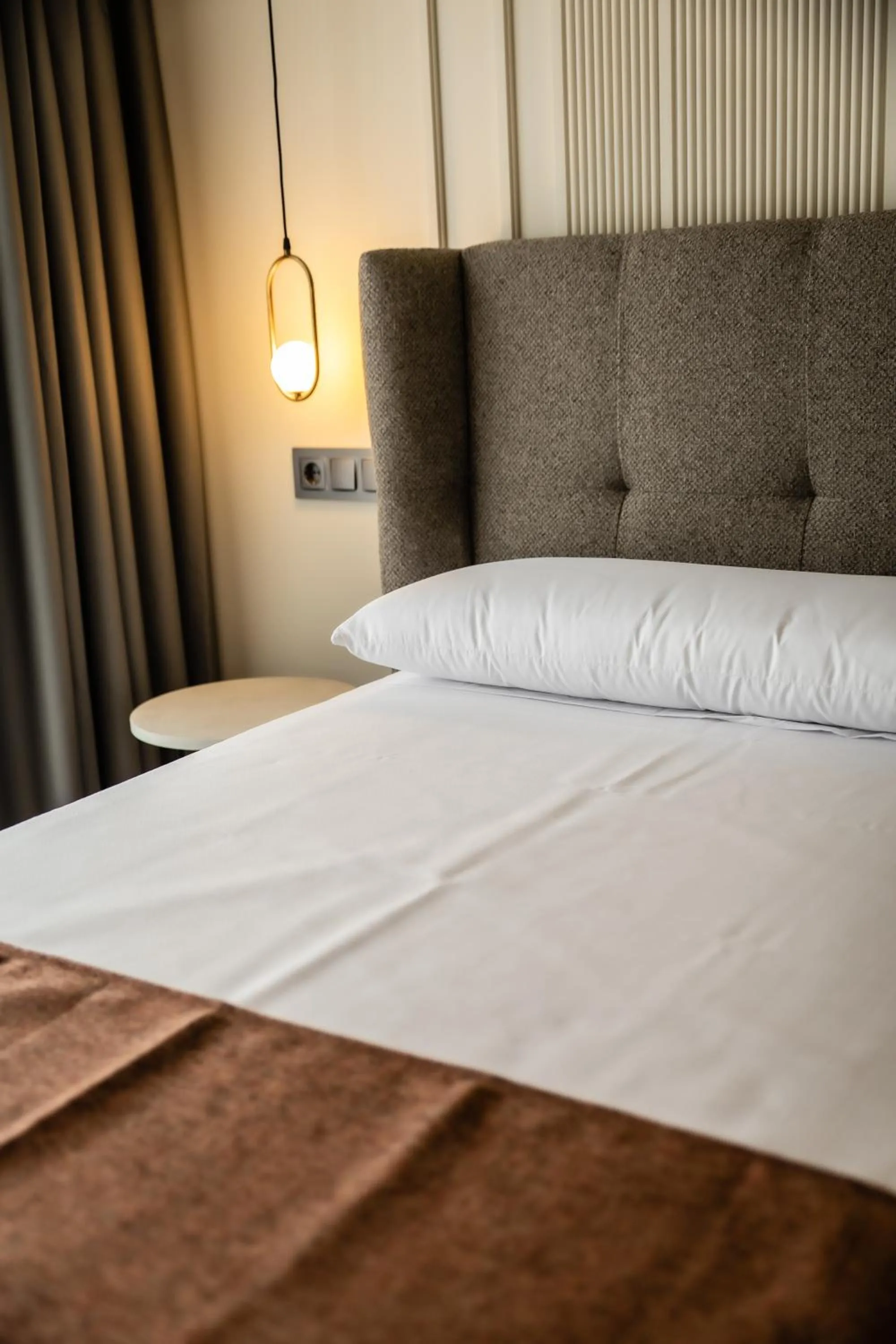 Bed in HOTEL CORONA DE PADRÓN