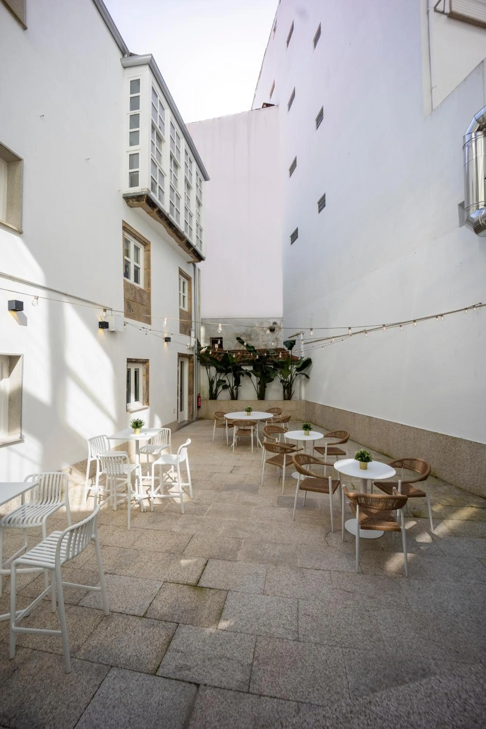 Patio in HOTEL CORONA DE PADRÓN