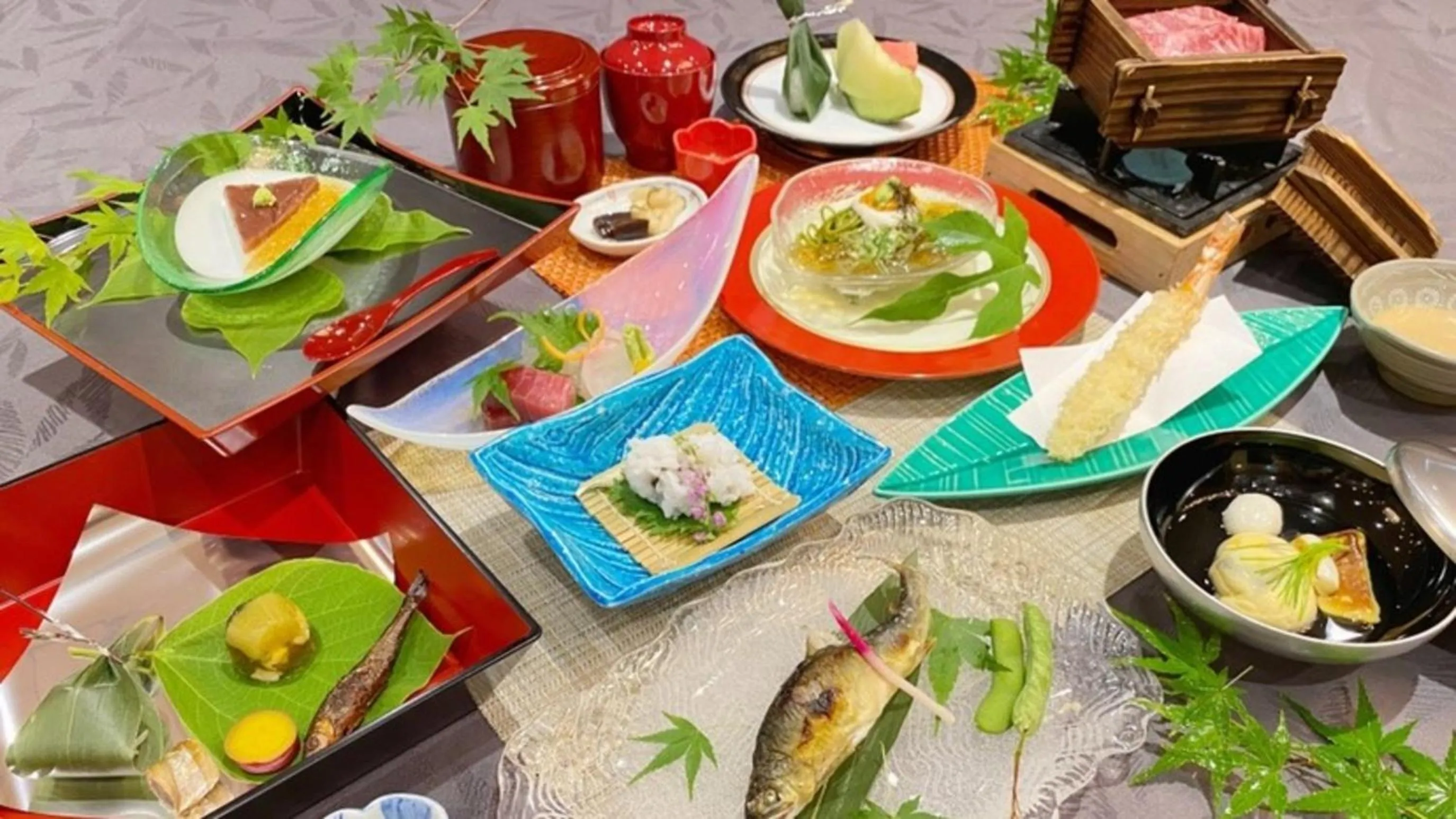 Food in Diamond Arima Onsen Society