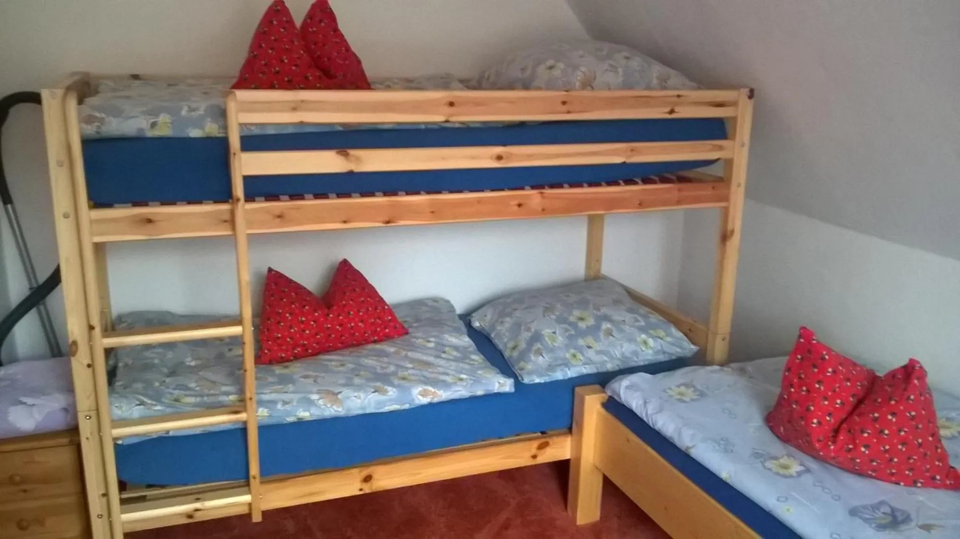Bed in Ferienhaus Markgraf