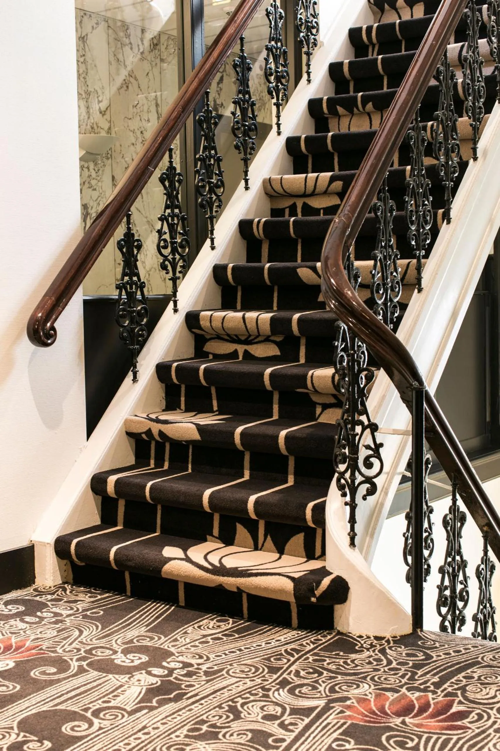 Decorative detail in Leonardo Boutique Hotel The Lancaster Amsterdam