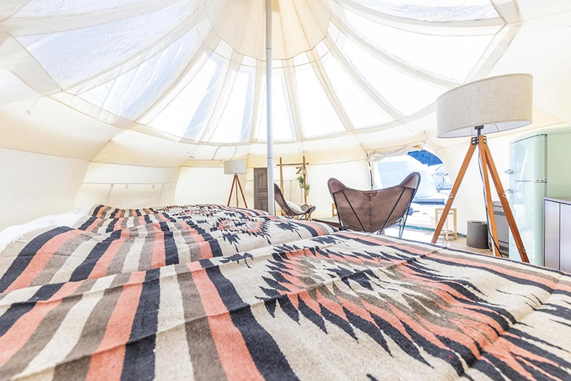 Bedroom, Bed in Glamping&Port結