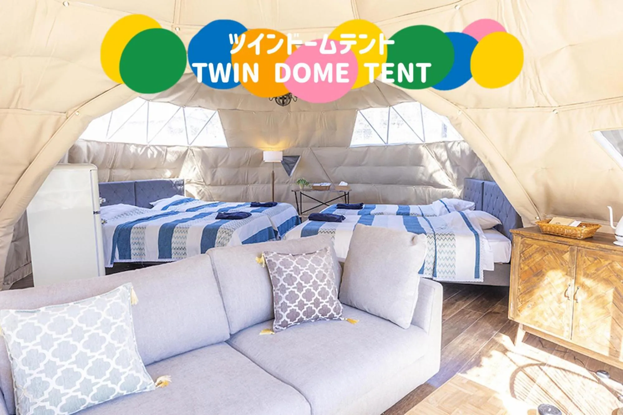 Photo of the whole room, Bed in Glamping&Port結