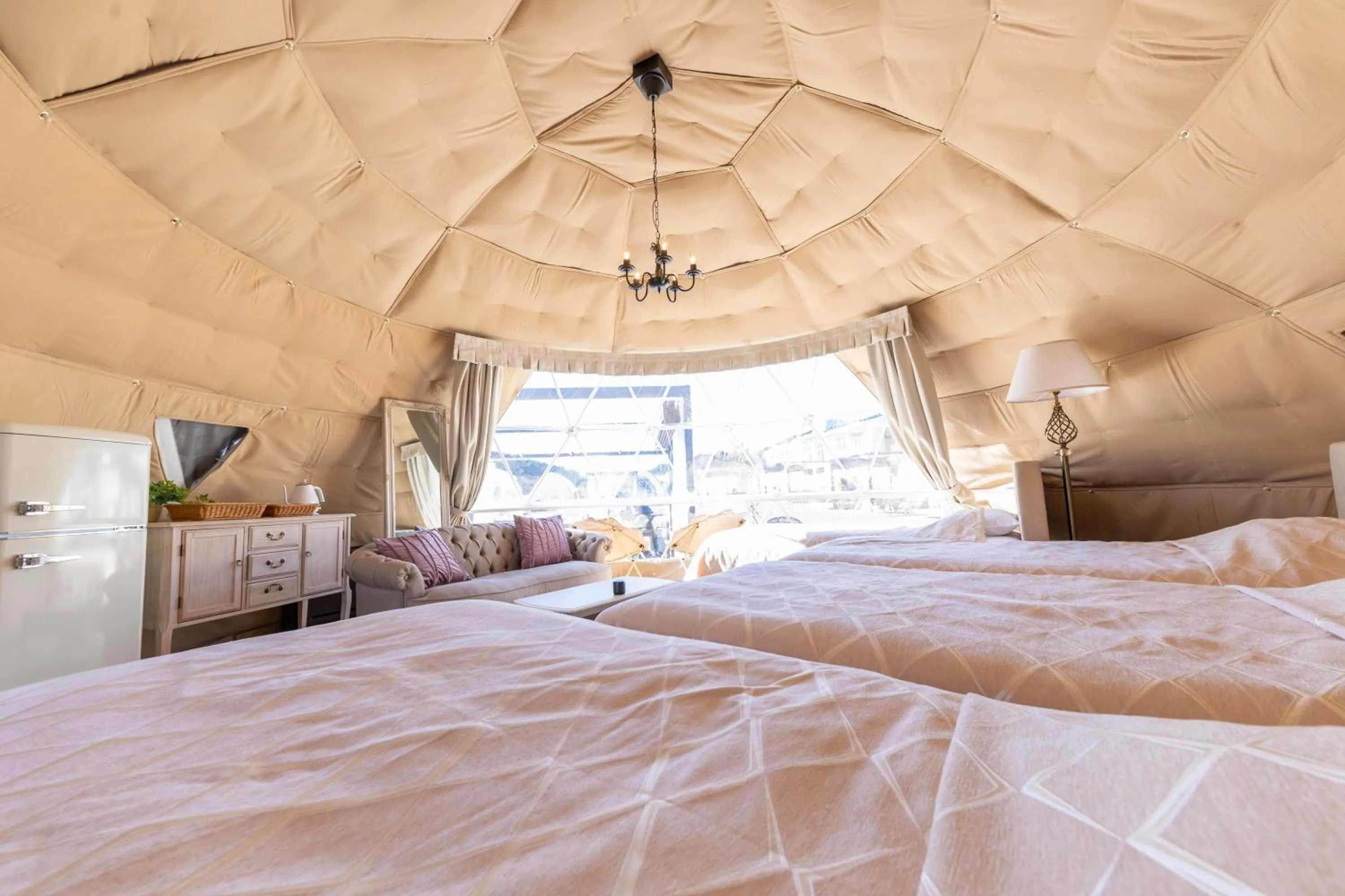 Photo of the whole room, Bed in Glamping&Port結