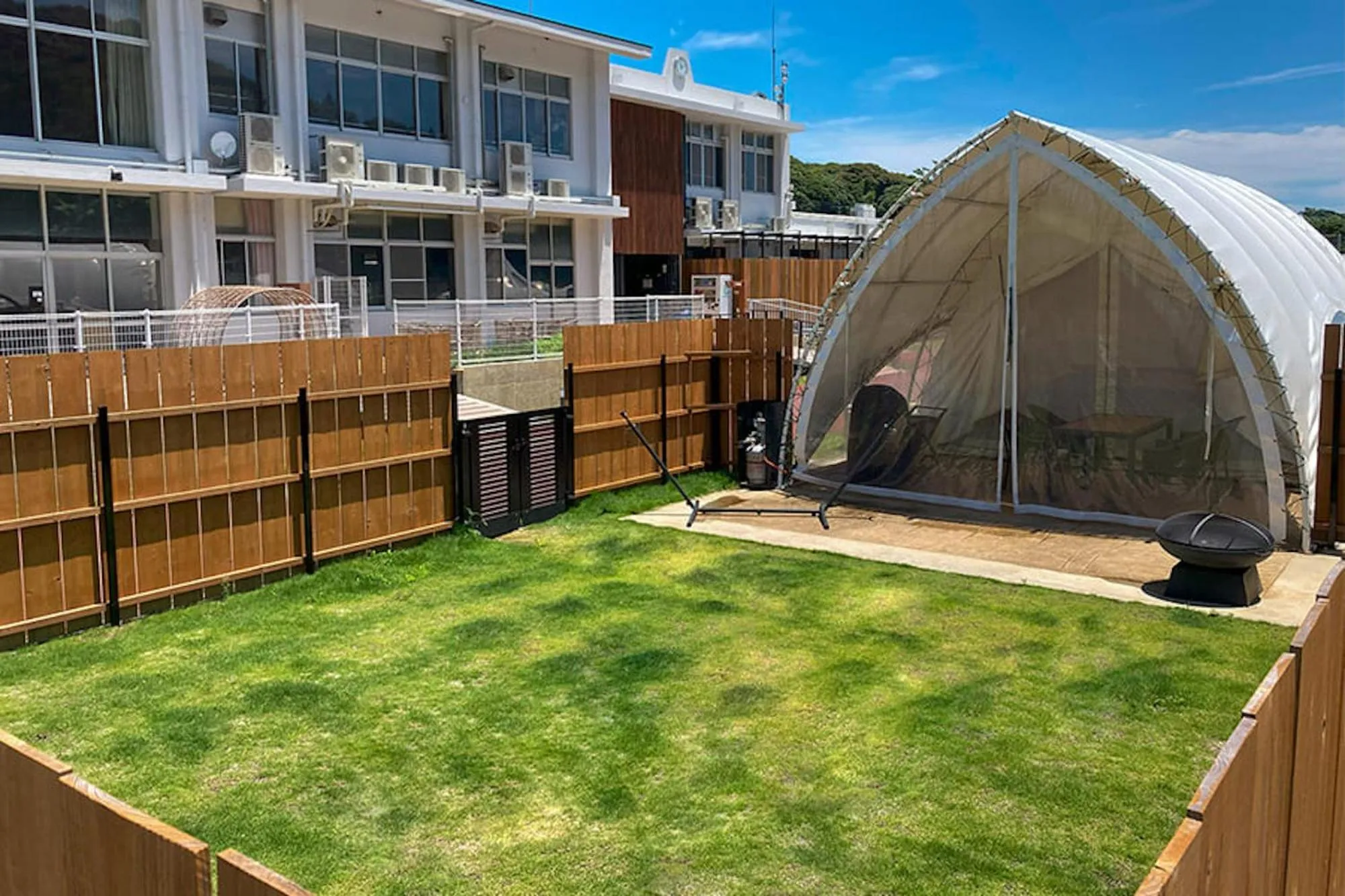 Garden in Glamping&Port結