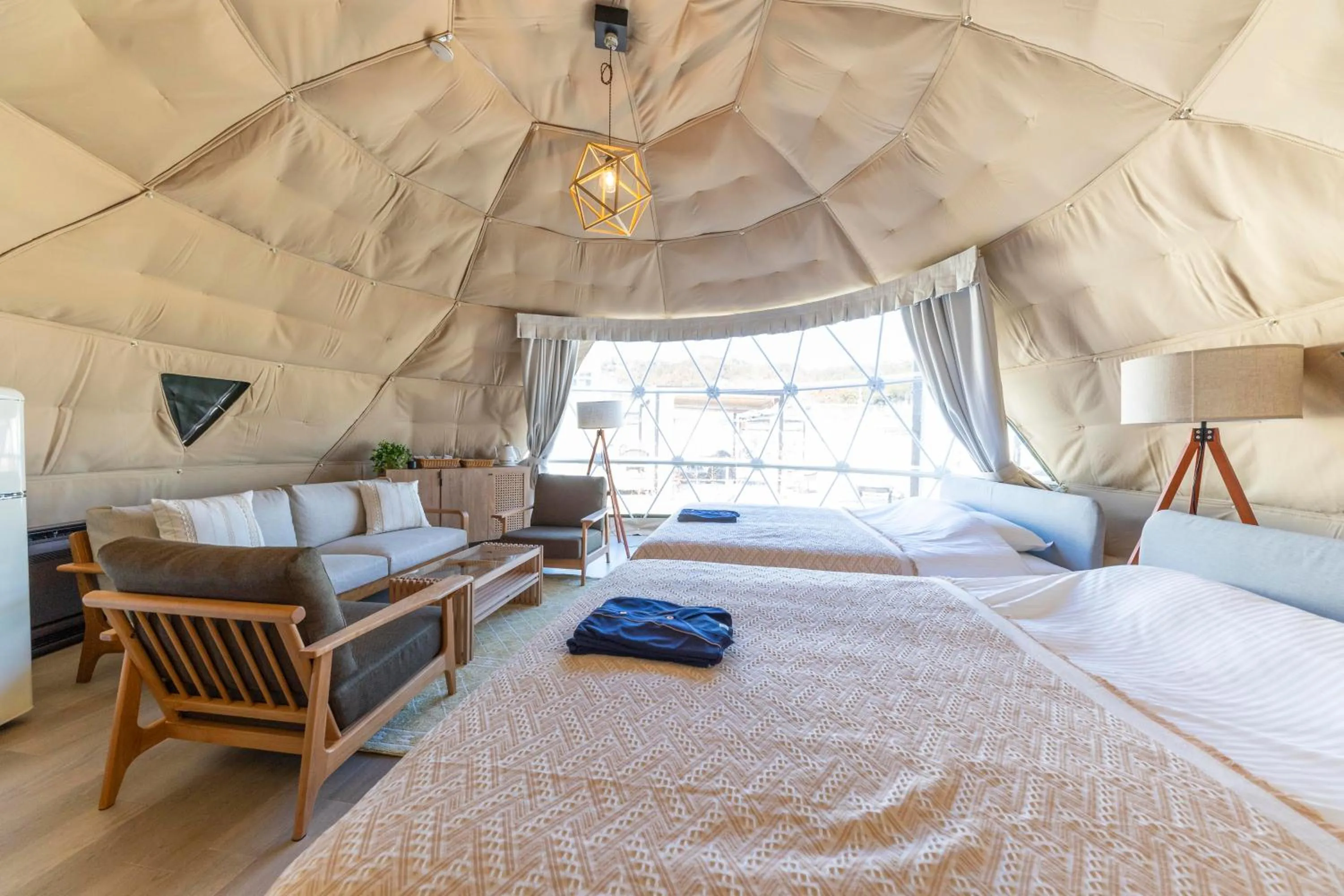 Photo of the whole room, Bed in Glamping&Port結