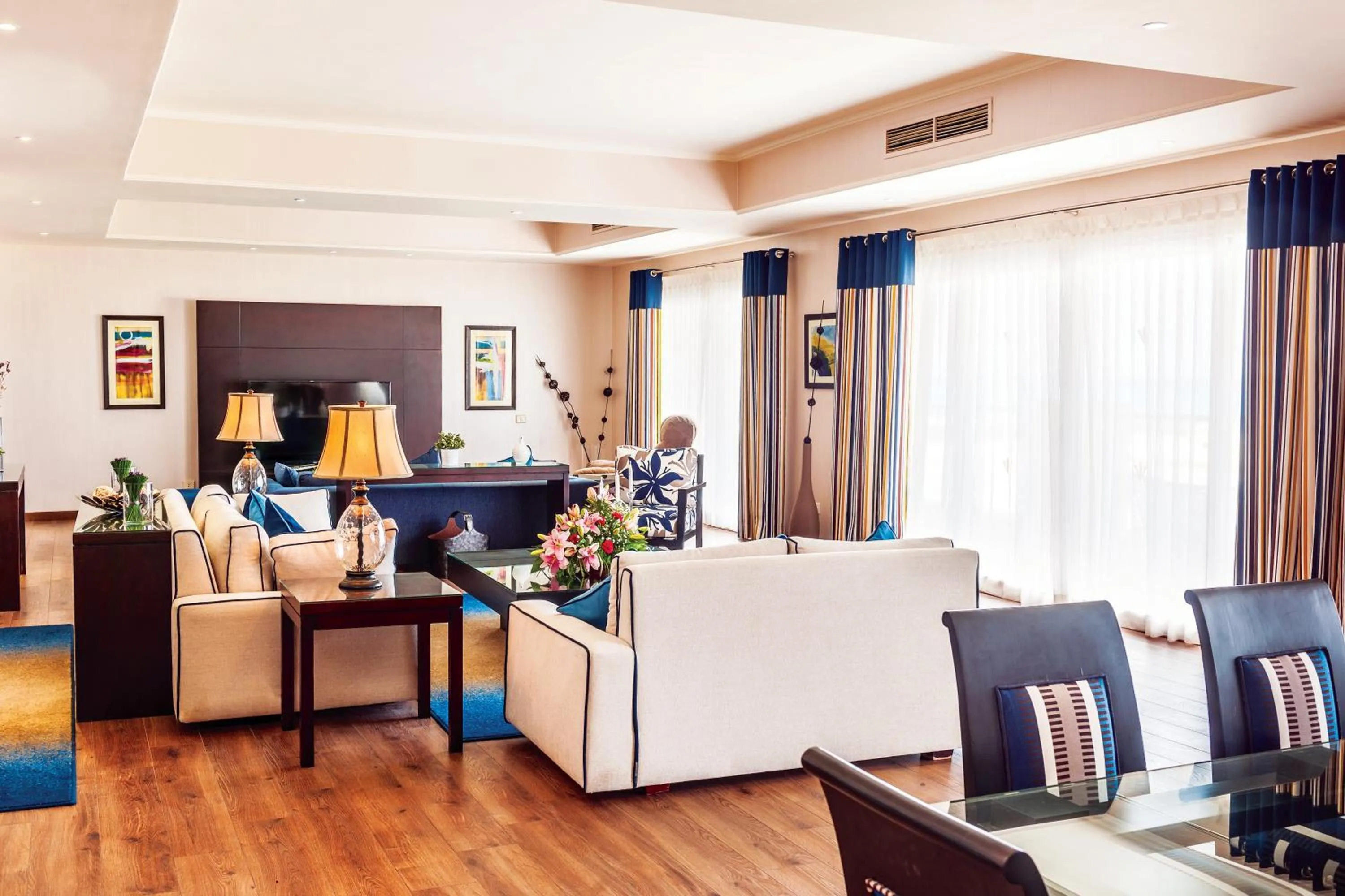 Seating area in Rixos Alamein - Full Board Plus