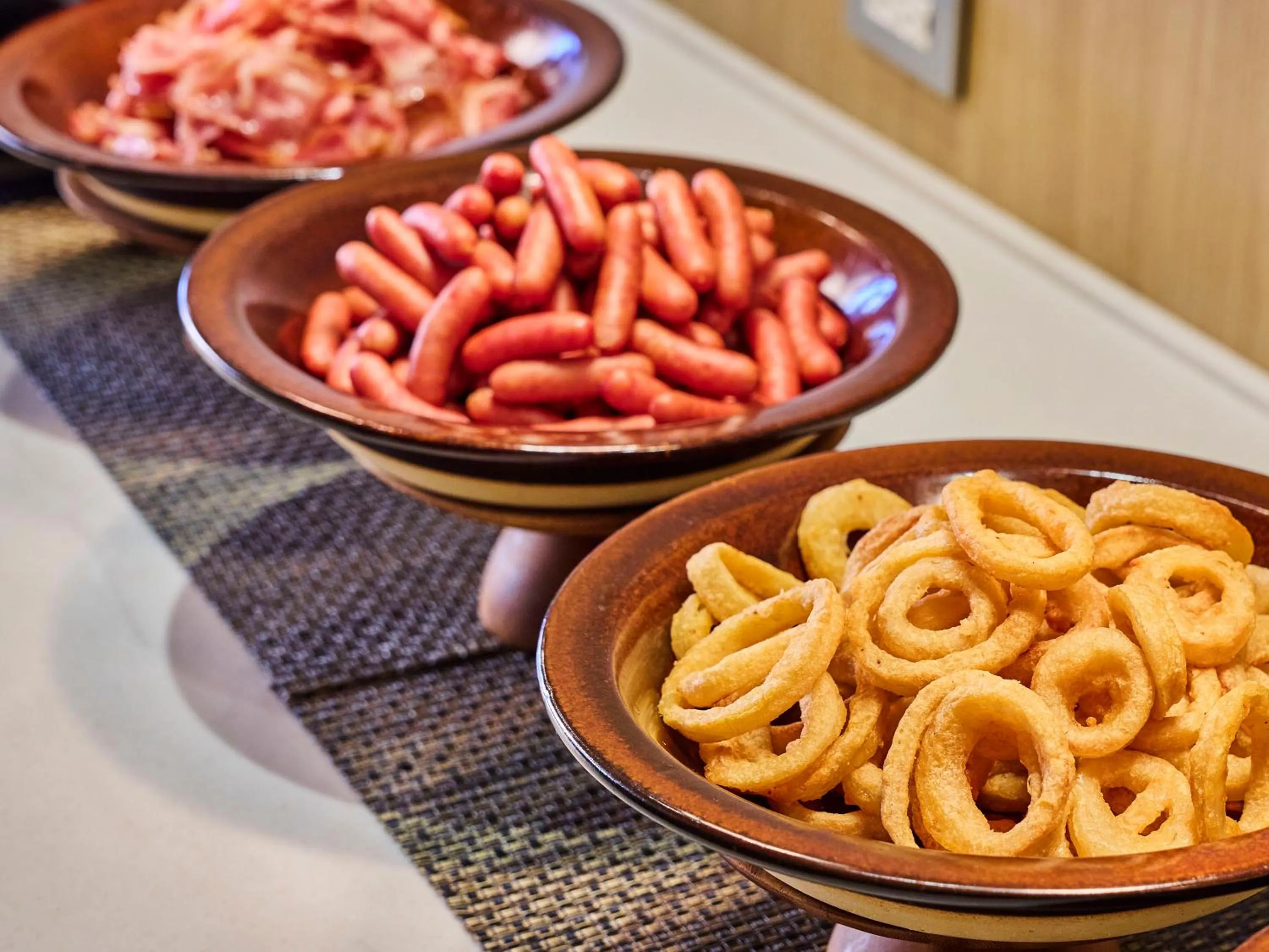 Buffet breakfast in Loisir Hotel Kyoto Toji