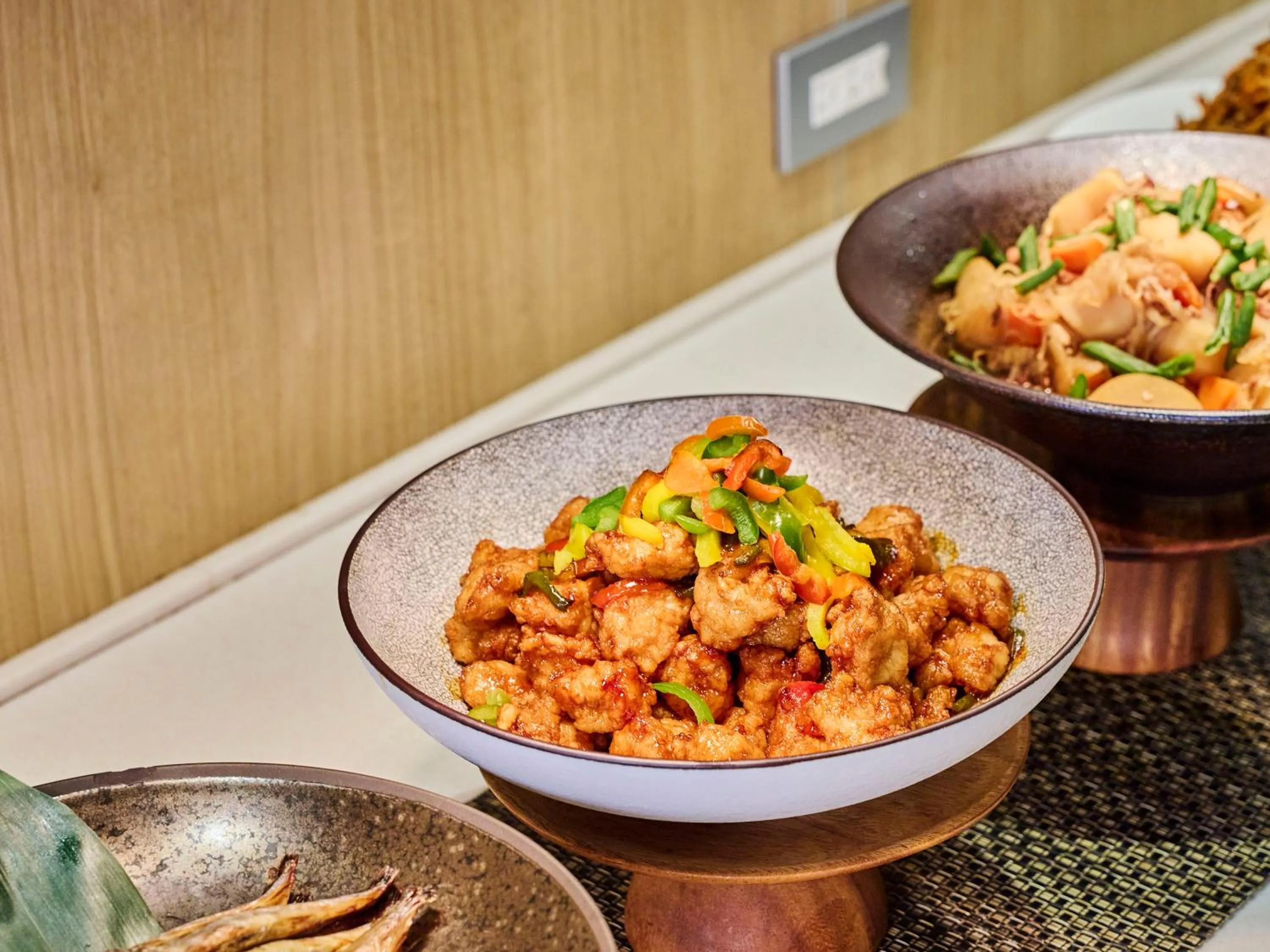 Buffet breakfast in Loisir Hotel Kyoto Toji