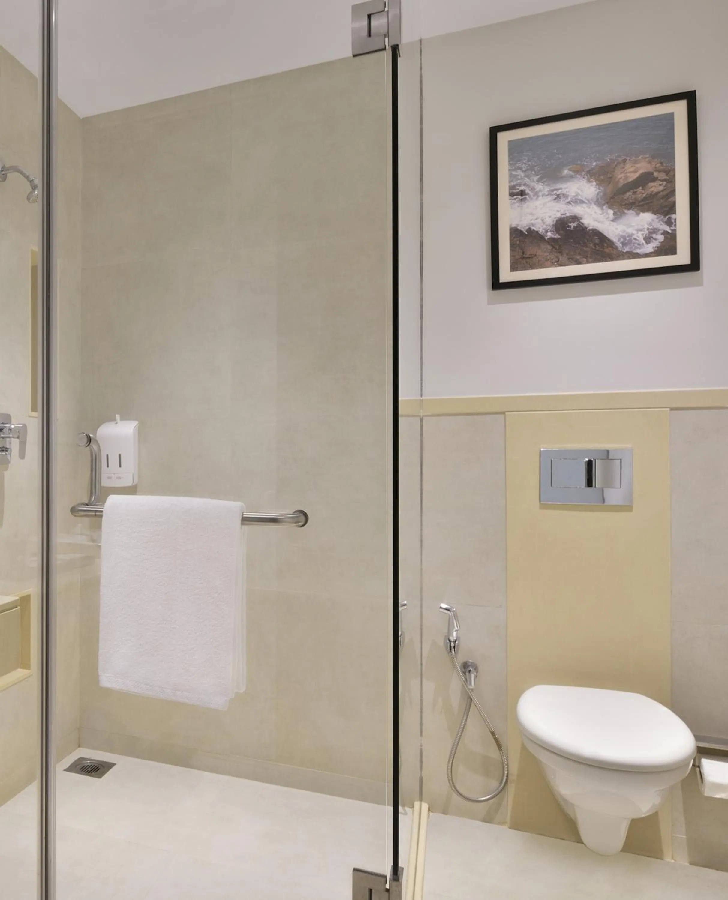 Shower in Citadines Arpora Nagoa Goa