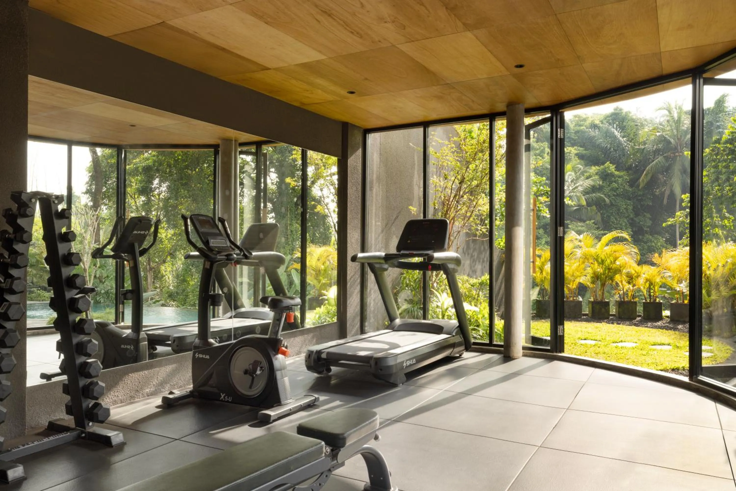 Fitness centre/facilities in Damara Village Ubud by Alaya Private Estate
