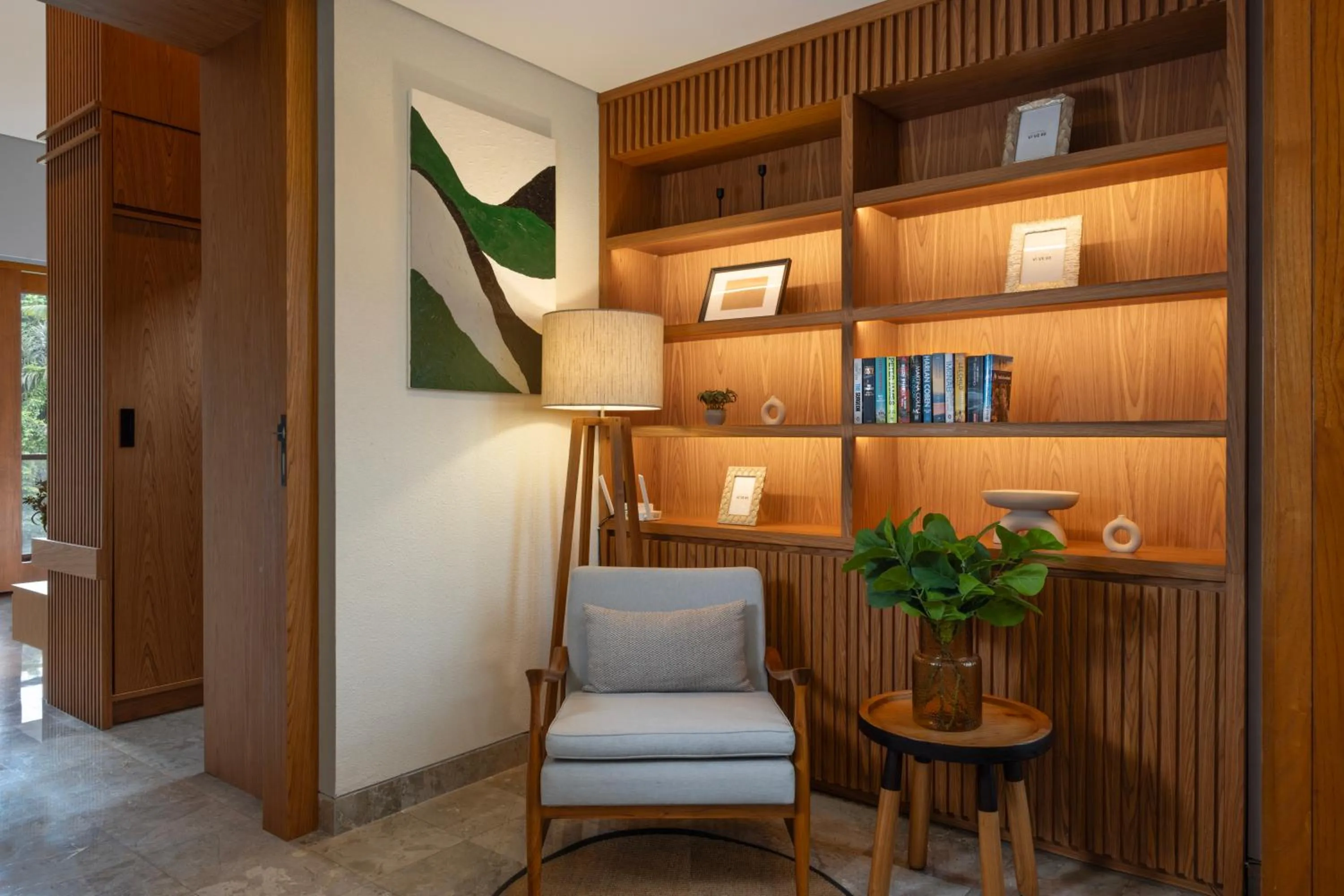 Seating area in Damara Village Ubud by Alaya Private Estate