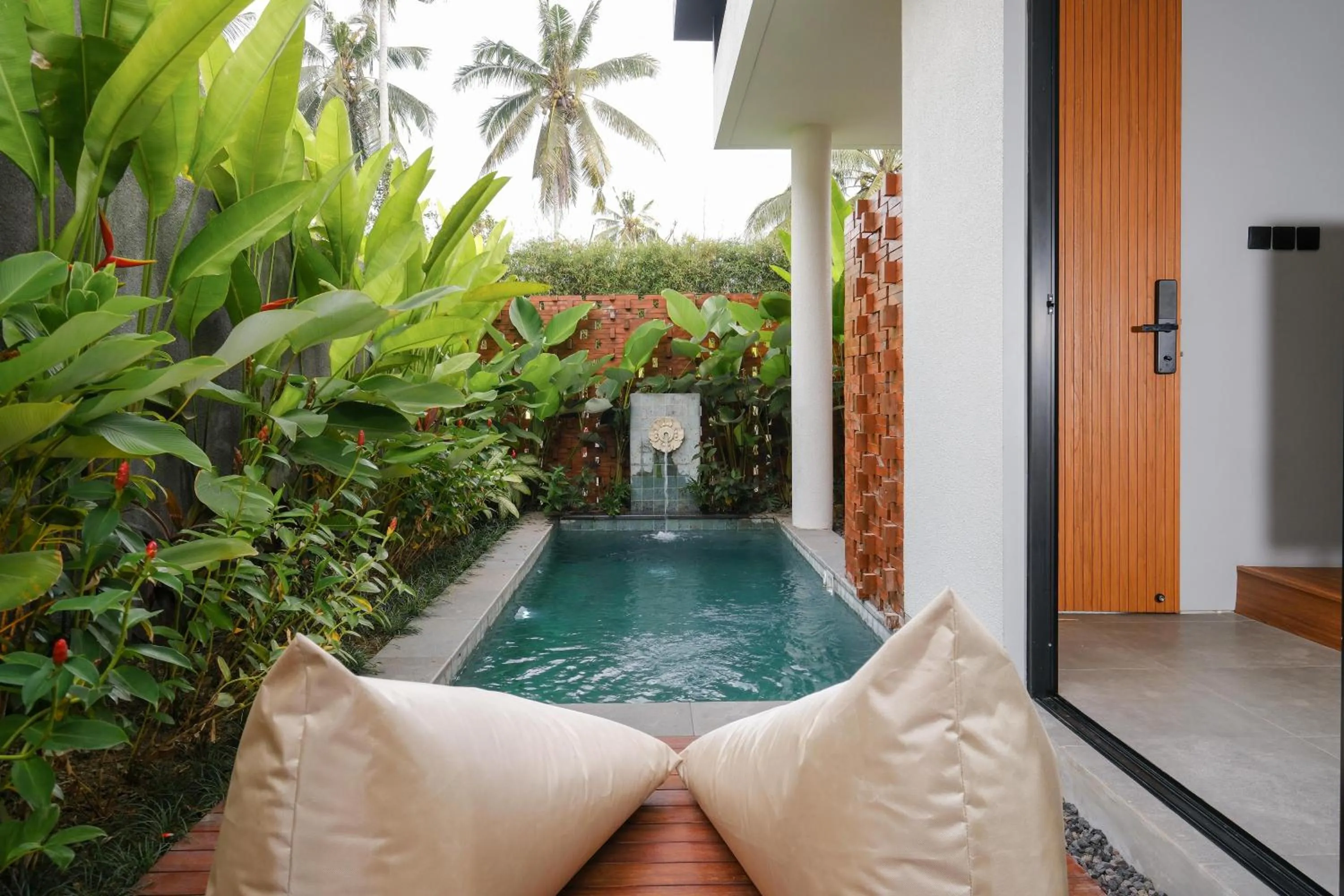Swimming pool in Damara Village Ubud by Alaya Private Estate