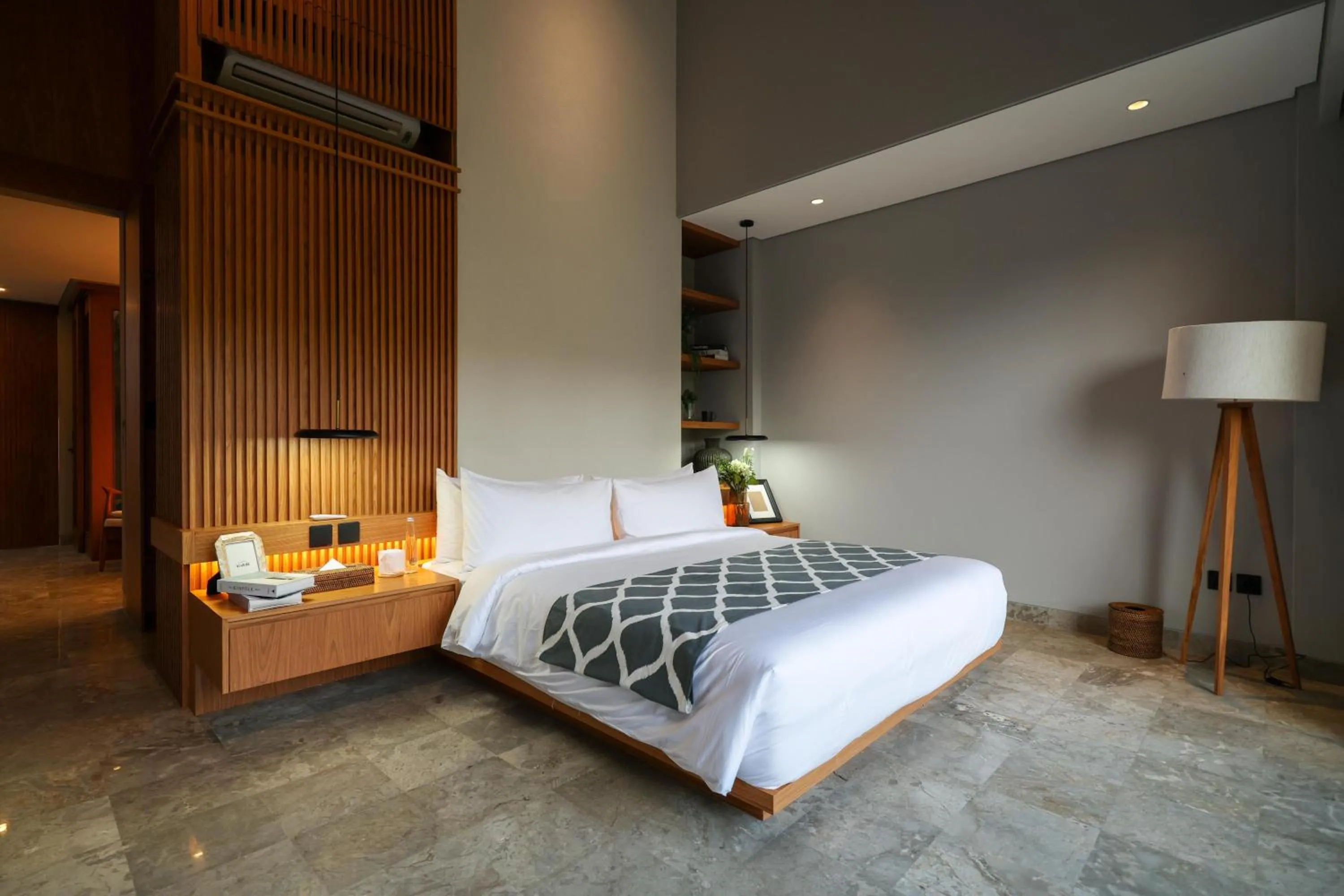 Bed in Damara Village Ubud by Alaya Private Estate