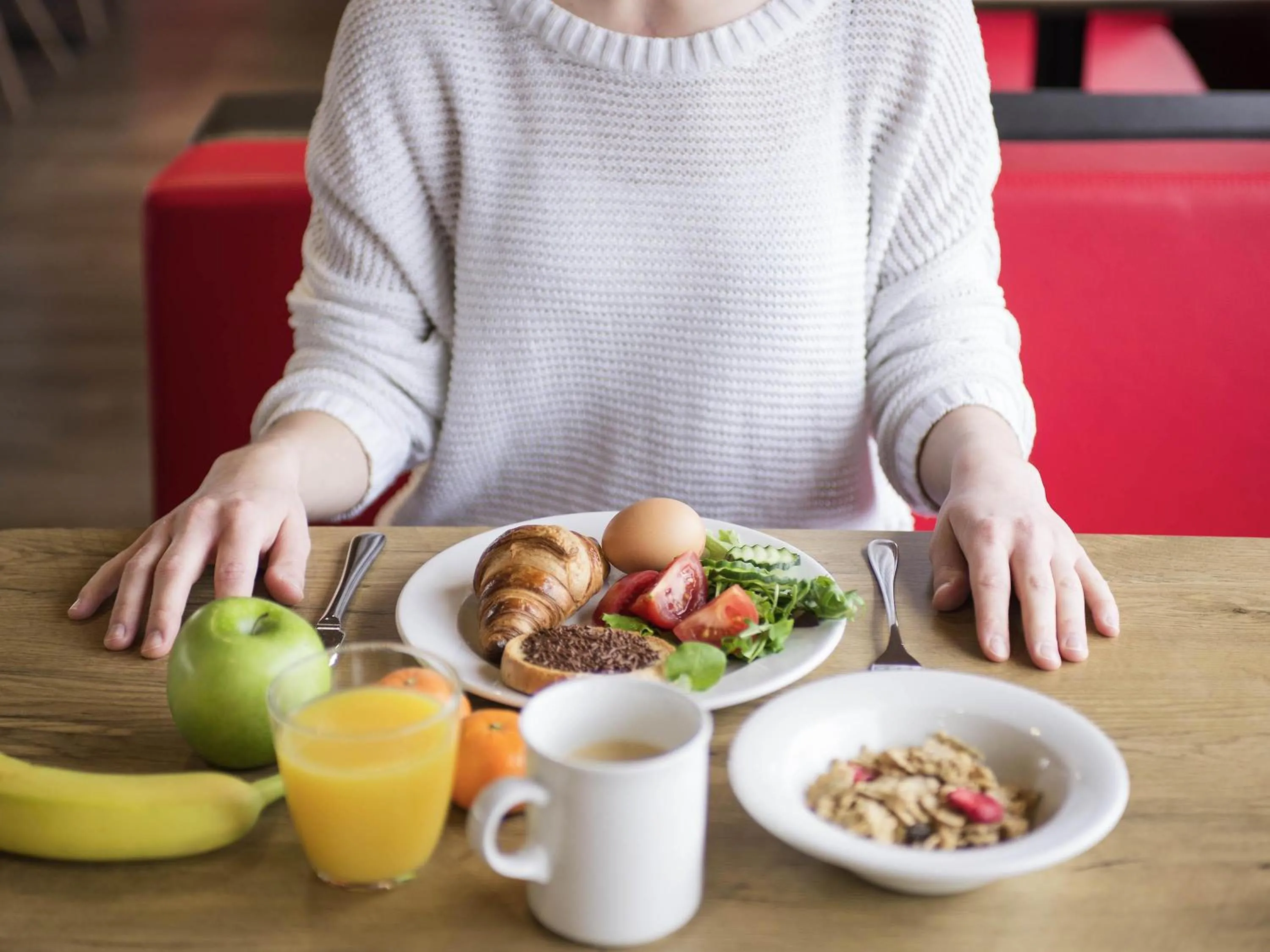 Breakfast in Ibis Schiphol Amsterdam Airport