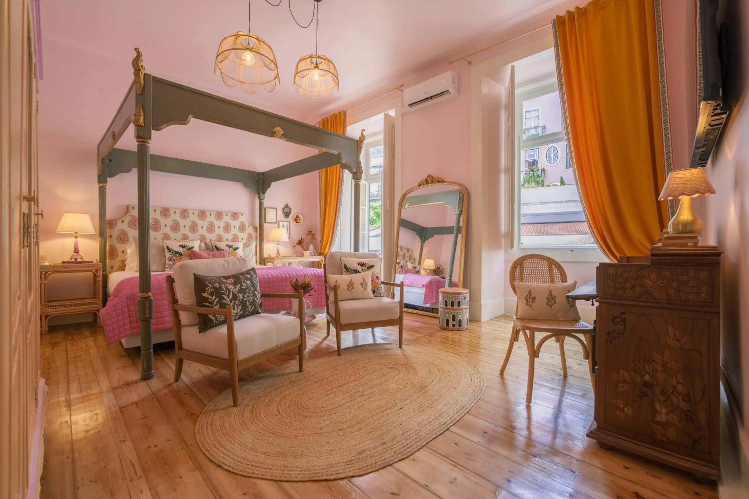 Bedroom, Bed in Casinha das Flores