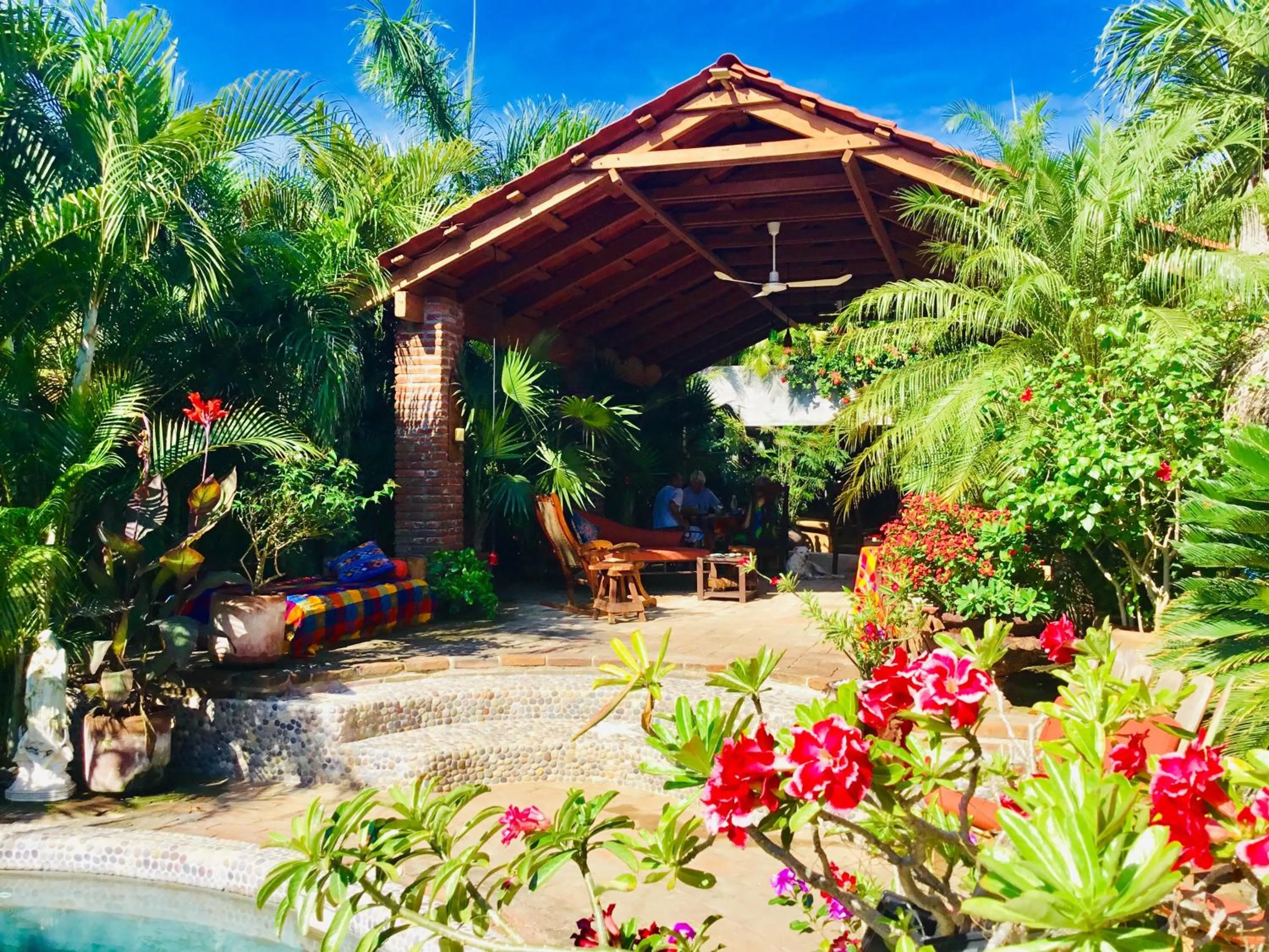 Patio in Hacienda La Rusa