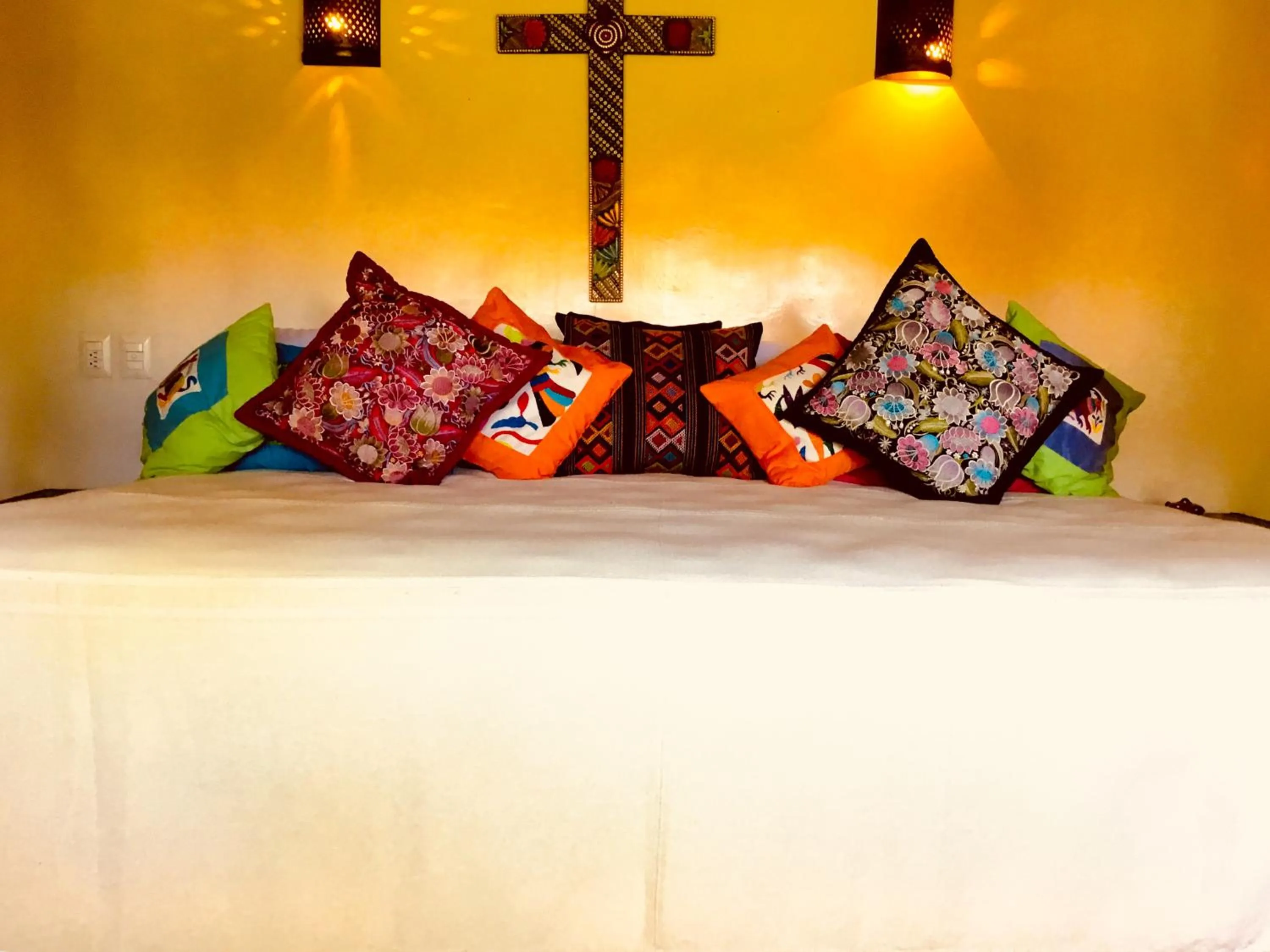 Bed in Hacienda La Rusa