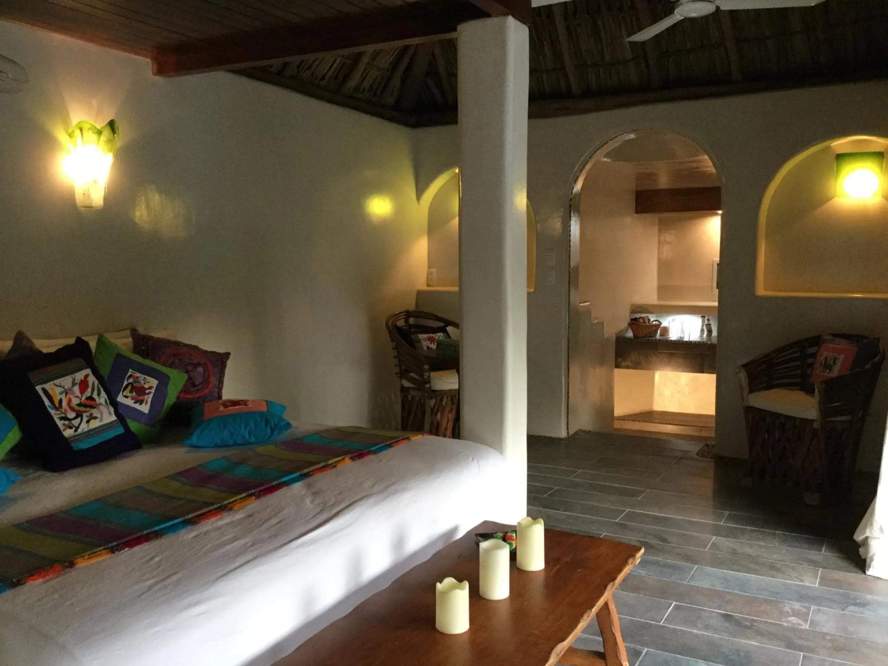 Bed in Hacienda La Rusa