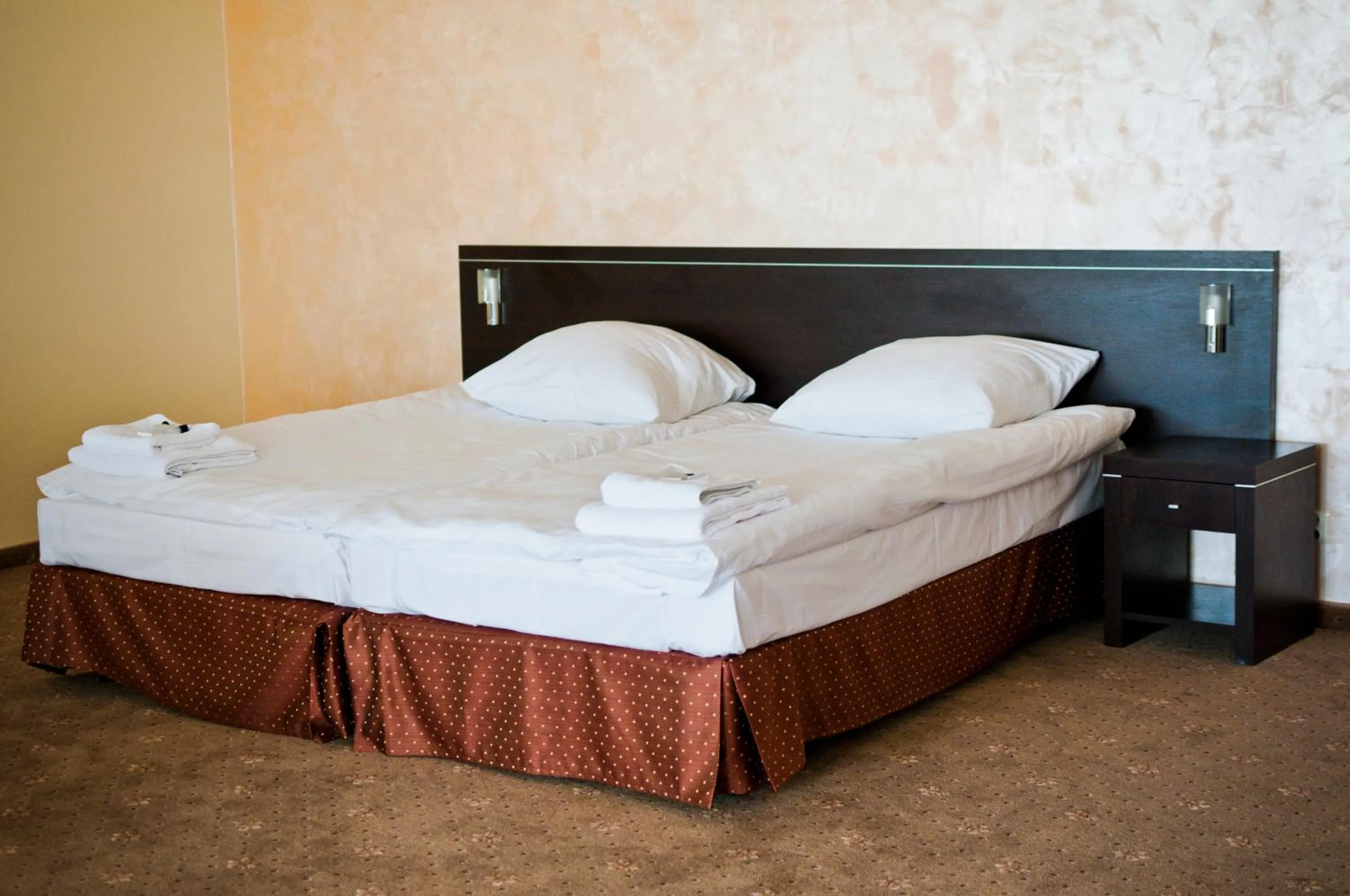 Bed in Hotel Oleńka