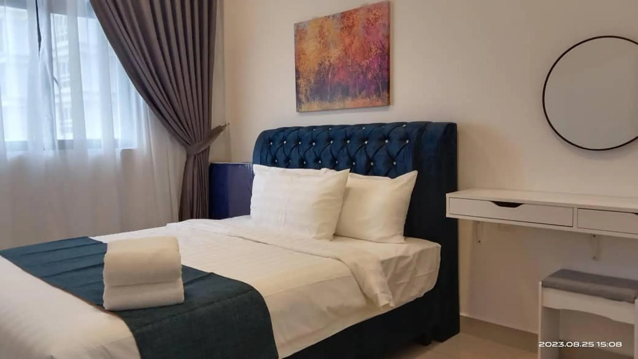 Bedroom, Bed in Twin Tower Johor Bahru by Glex